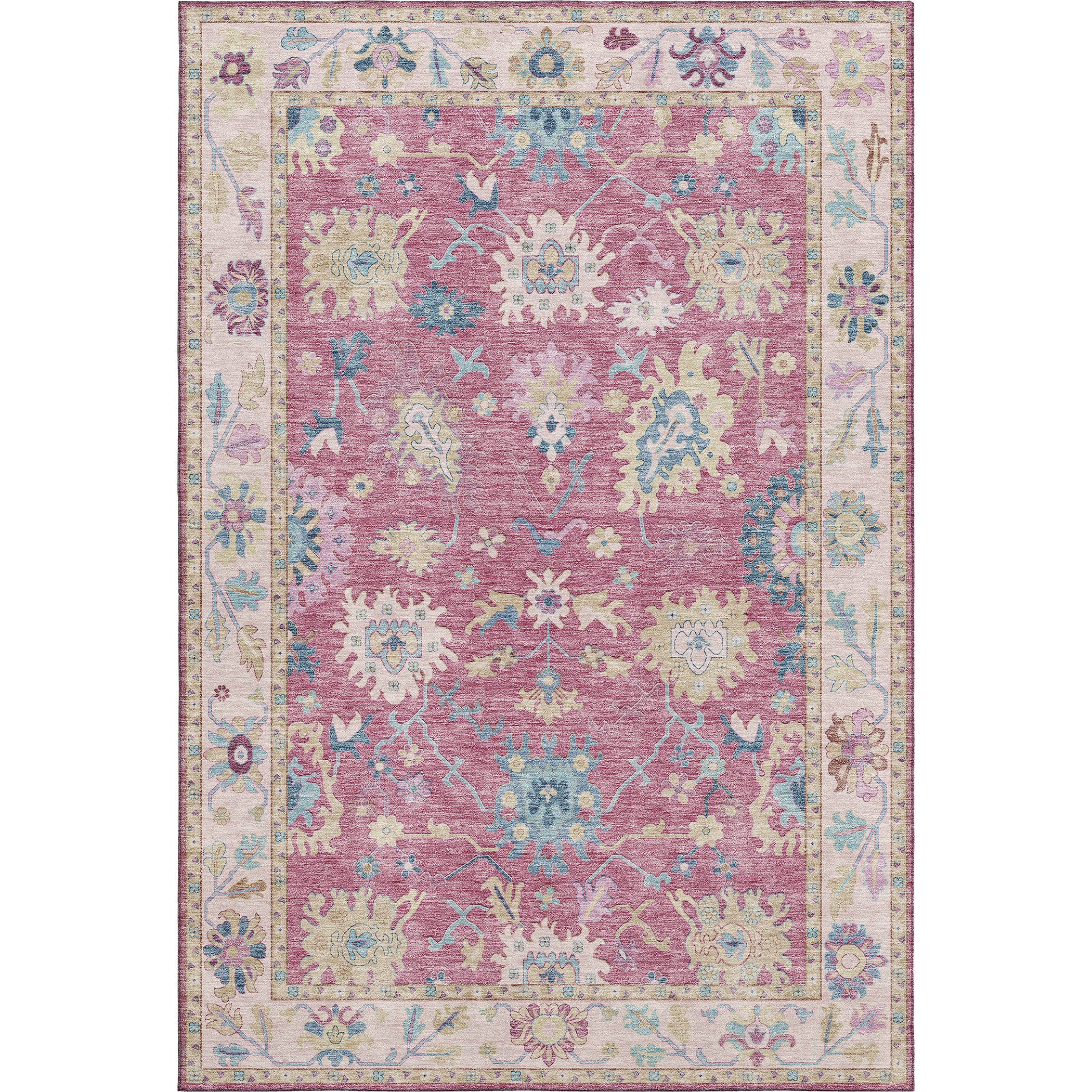 Hatay HY7 Pink Area Rug