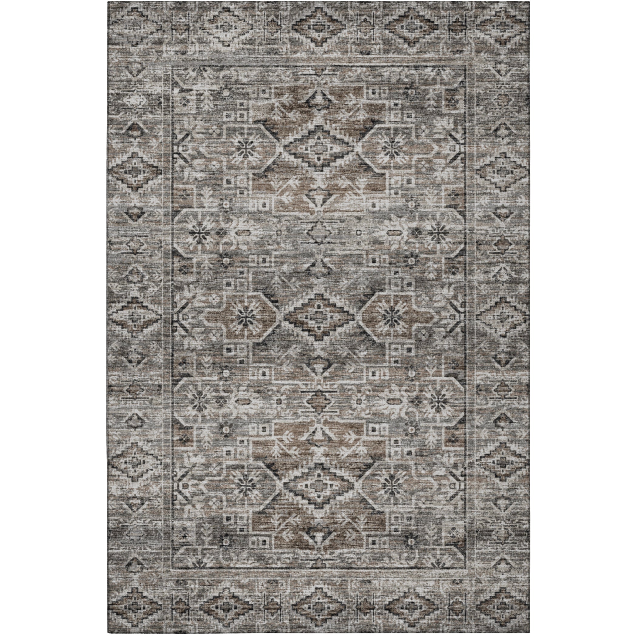Tuscany TU10 Gray Area Rug