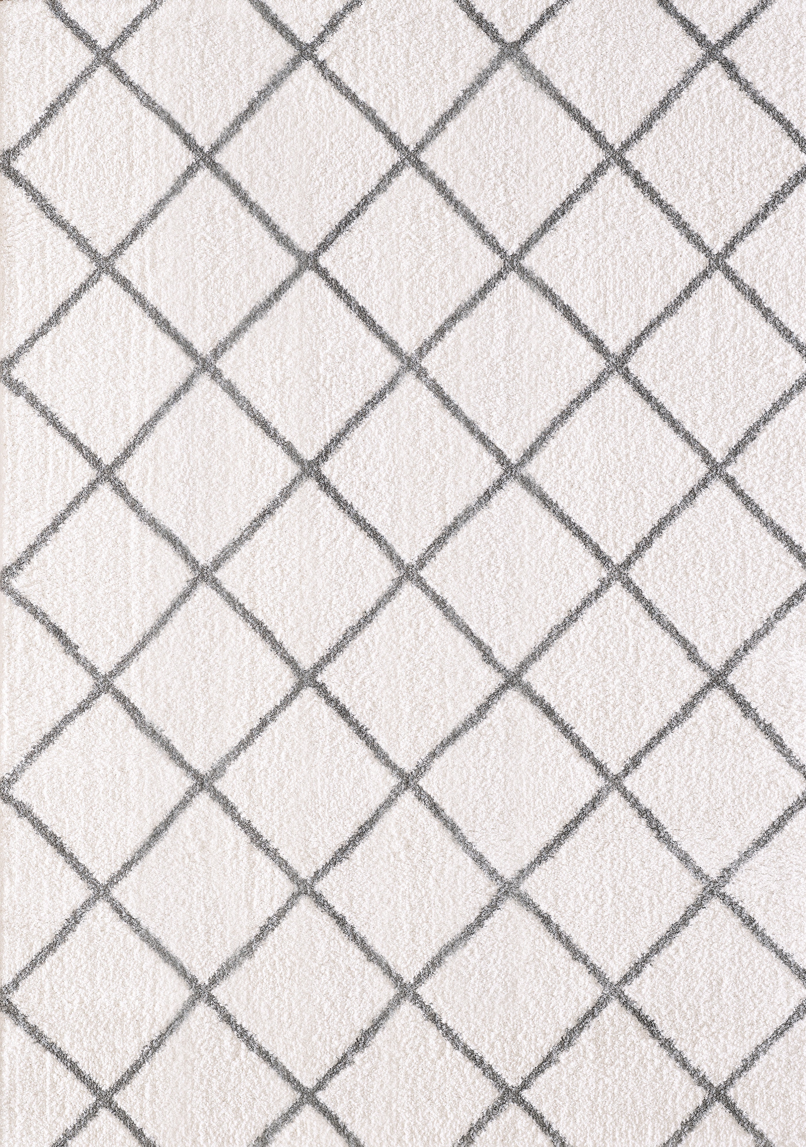 SILKY SHAG Ivory/Silver