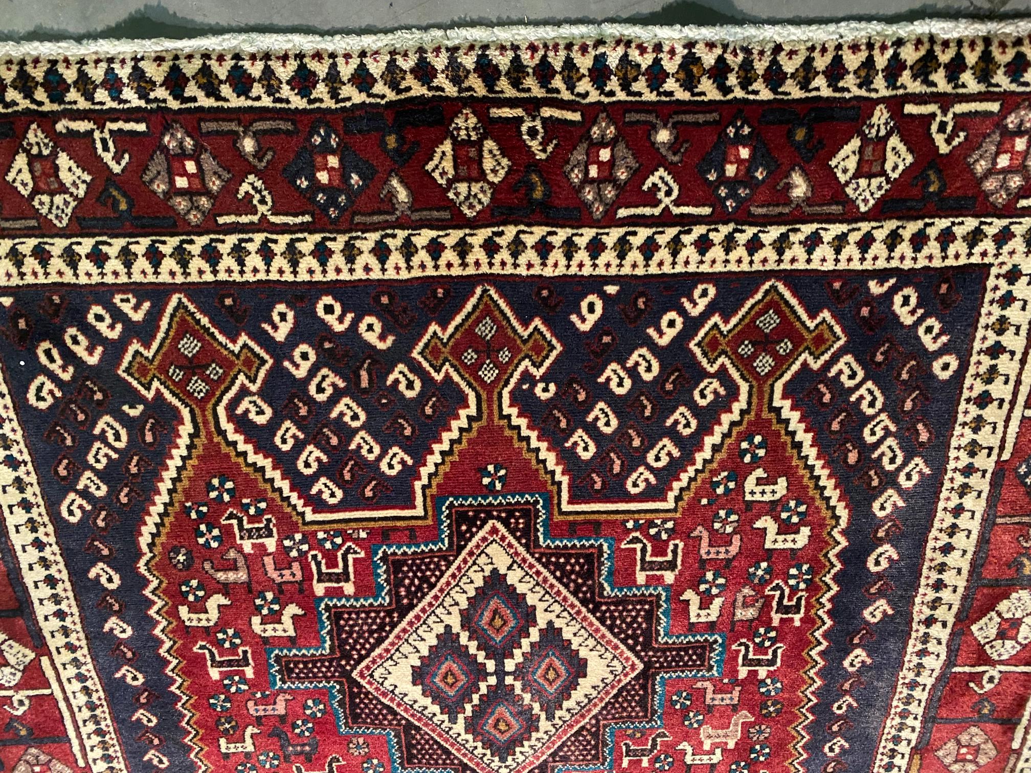 Persian Yalameh Rug 4.1x5.9