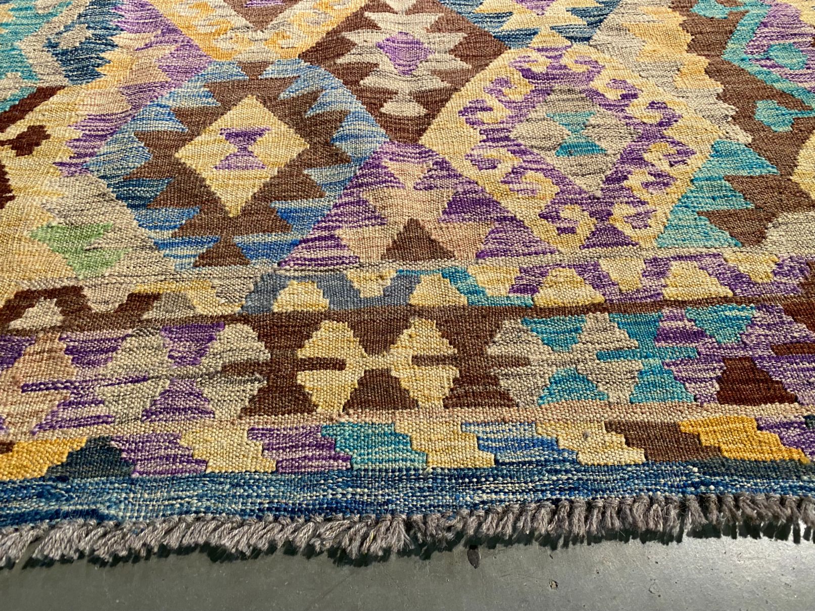 Colorful Reversible Kilim 5X7