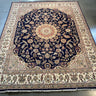 Silk & Wool Nain Rug 8X10 