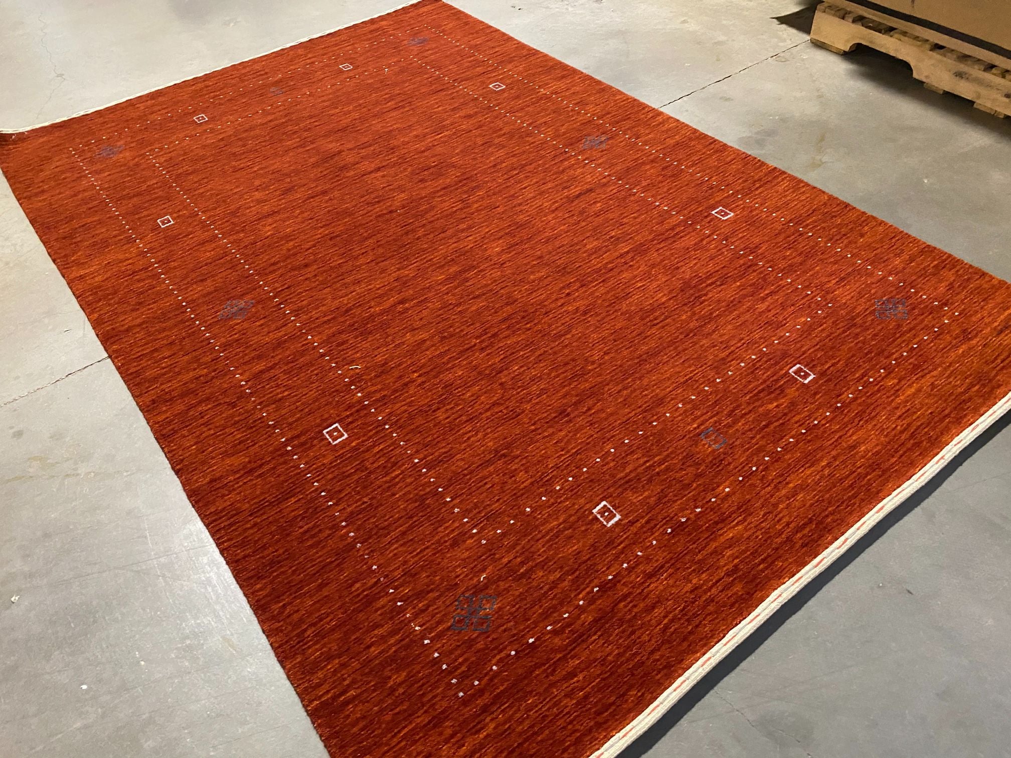 Gabbeh Rug 5'.3"X8'