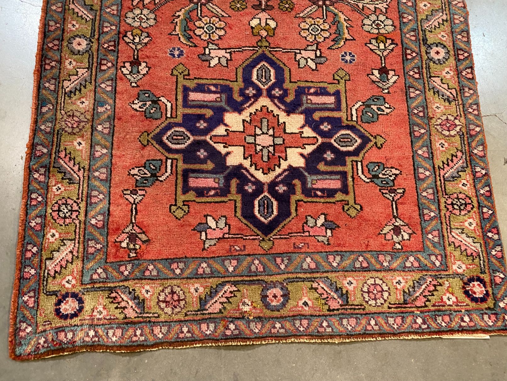 Tabriz Vintage Runner 3'X9'.2"