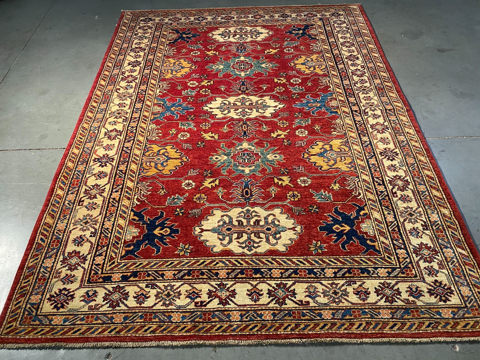 Fine Kazak  Rug  5.6X7.3