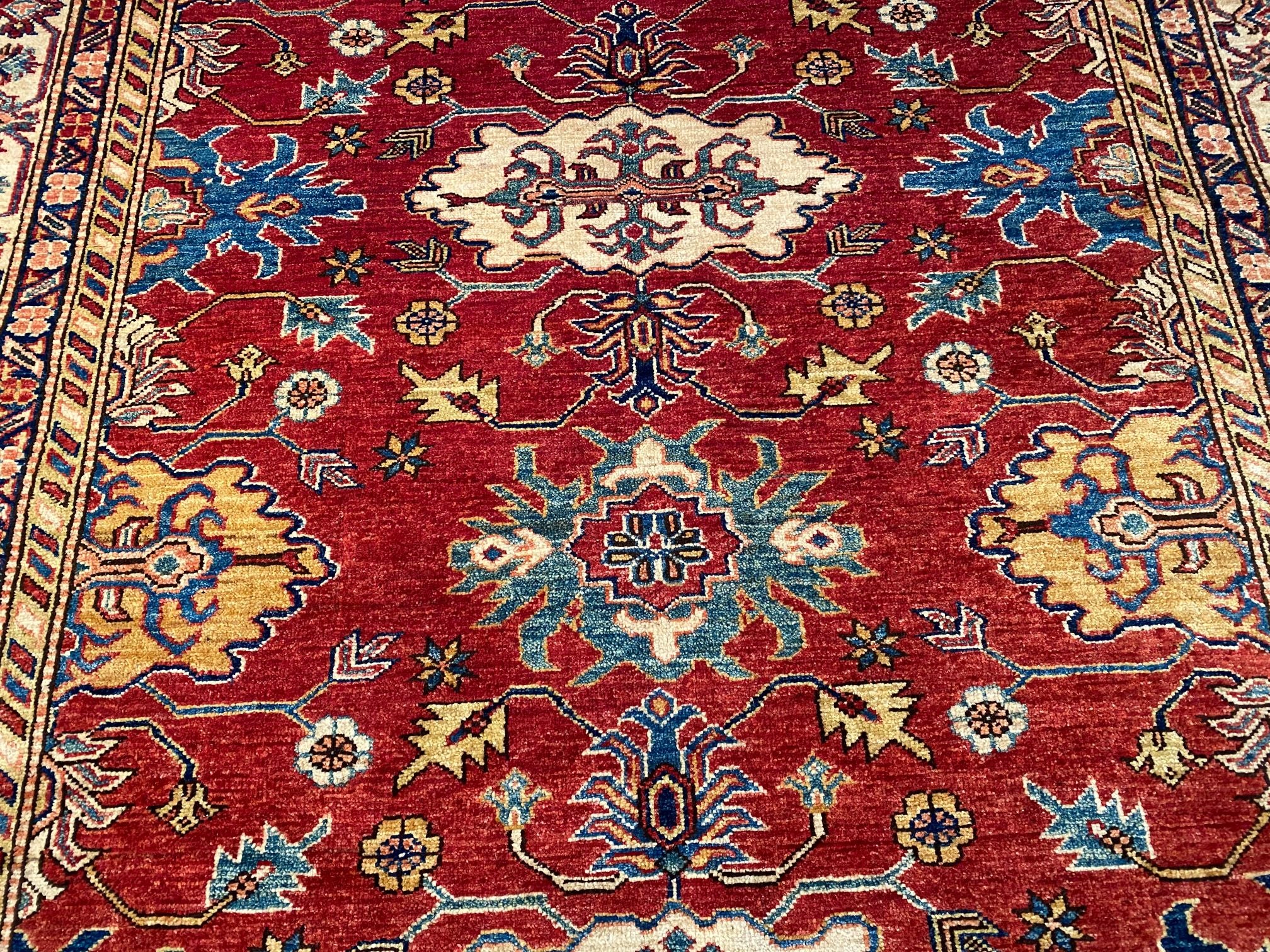 Fine Kazak  Rug  5.6X7.3