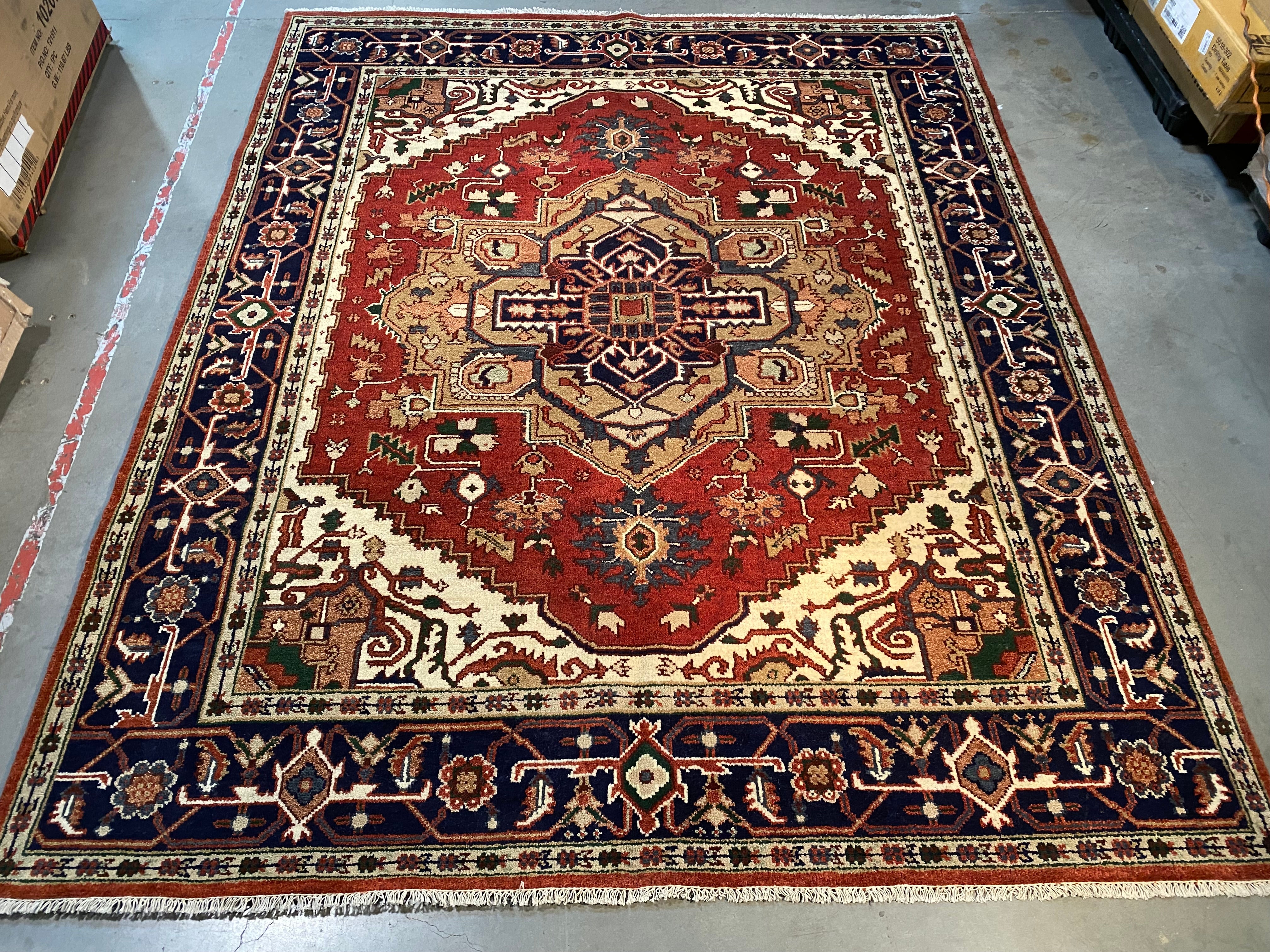 Serapi Design Rug 8X10