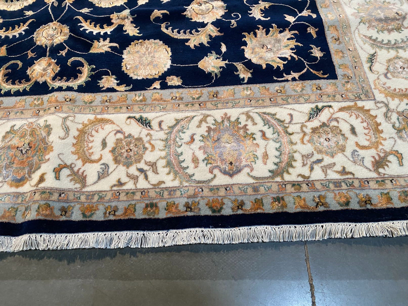 EXQUISITE SILK &WOOL  RUG 8x10