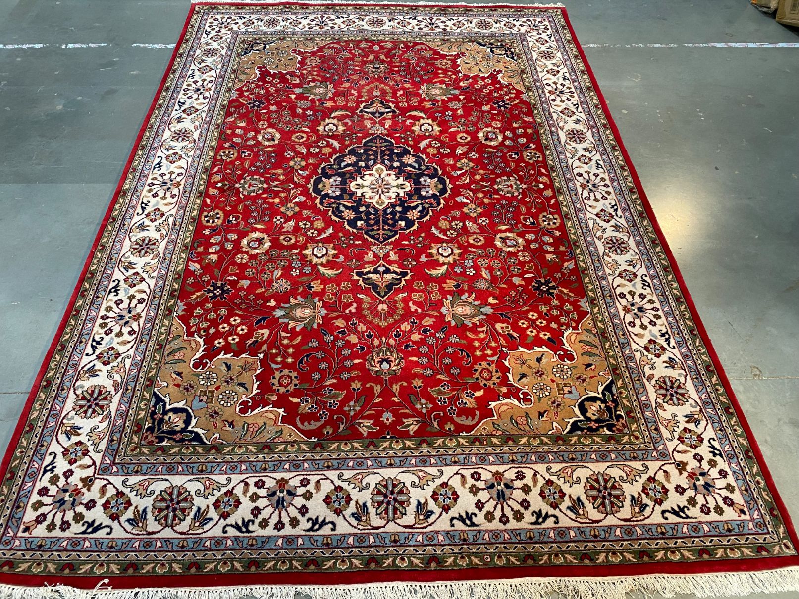 Kashan Rug 8.5X11