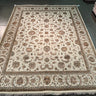 Silk &Wool Persian Kashan Rug 8X10