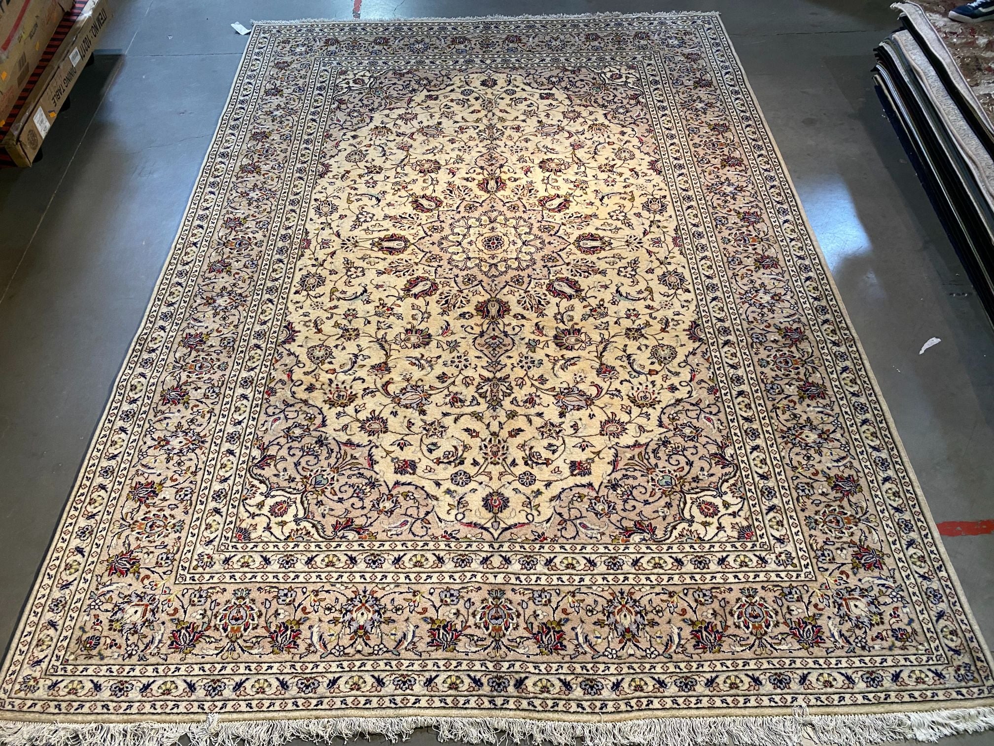 Persian Kashan Rug 8.5X12