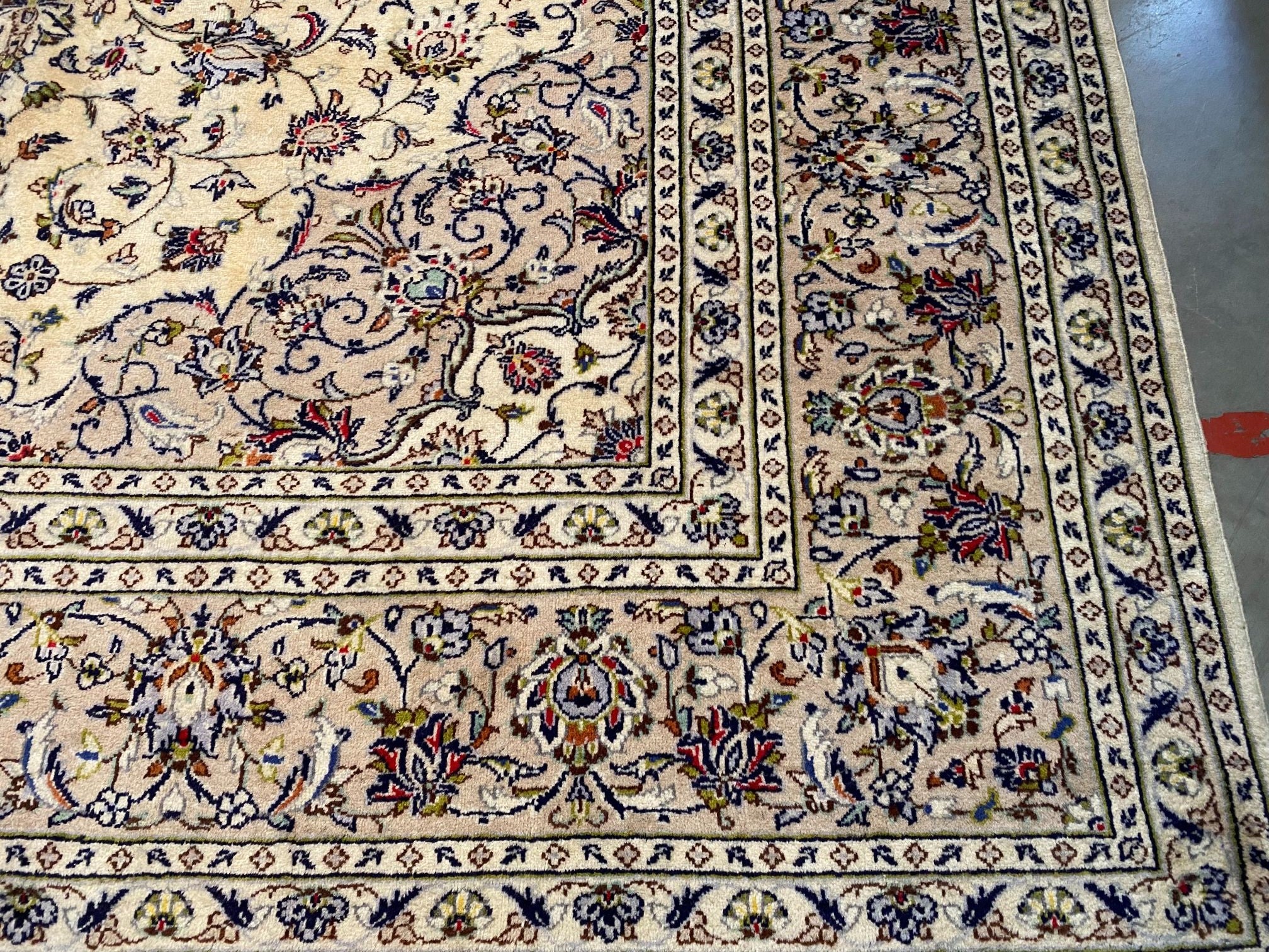 Persian Kashan Rug 8.5X12