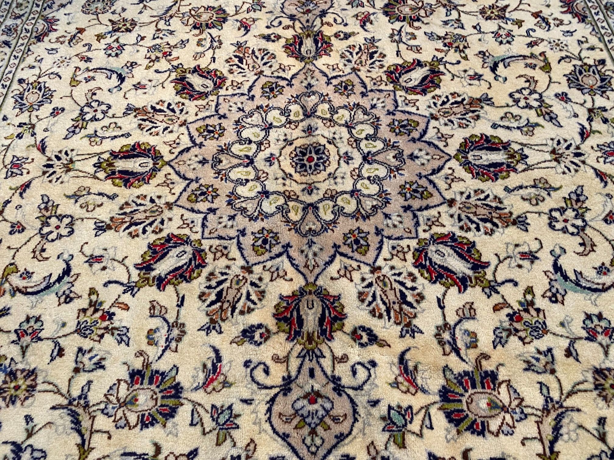 Persian Kashan Rug 8.5X12