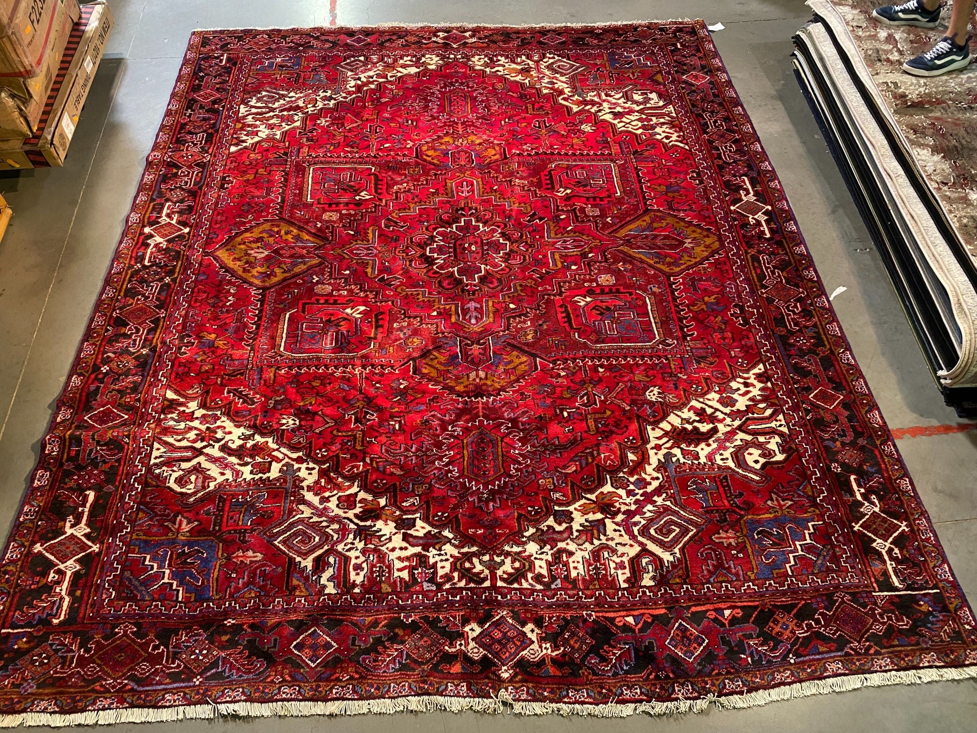 Persian Heriz 10'.2"X12'.6"