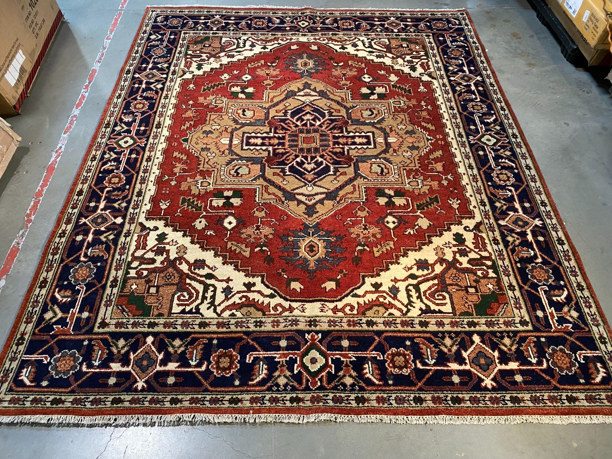 Serapi Design Rug 8X10