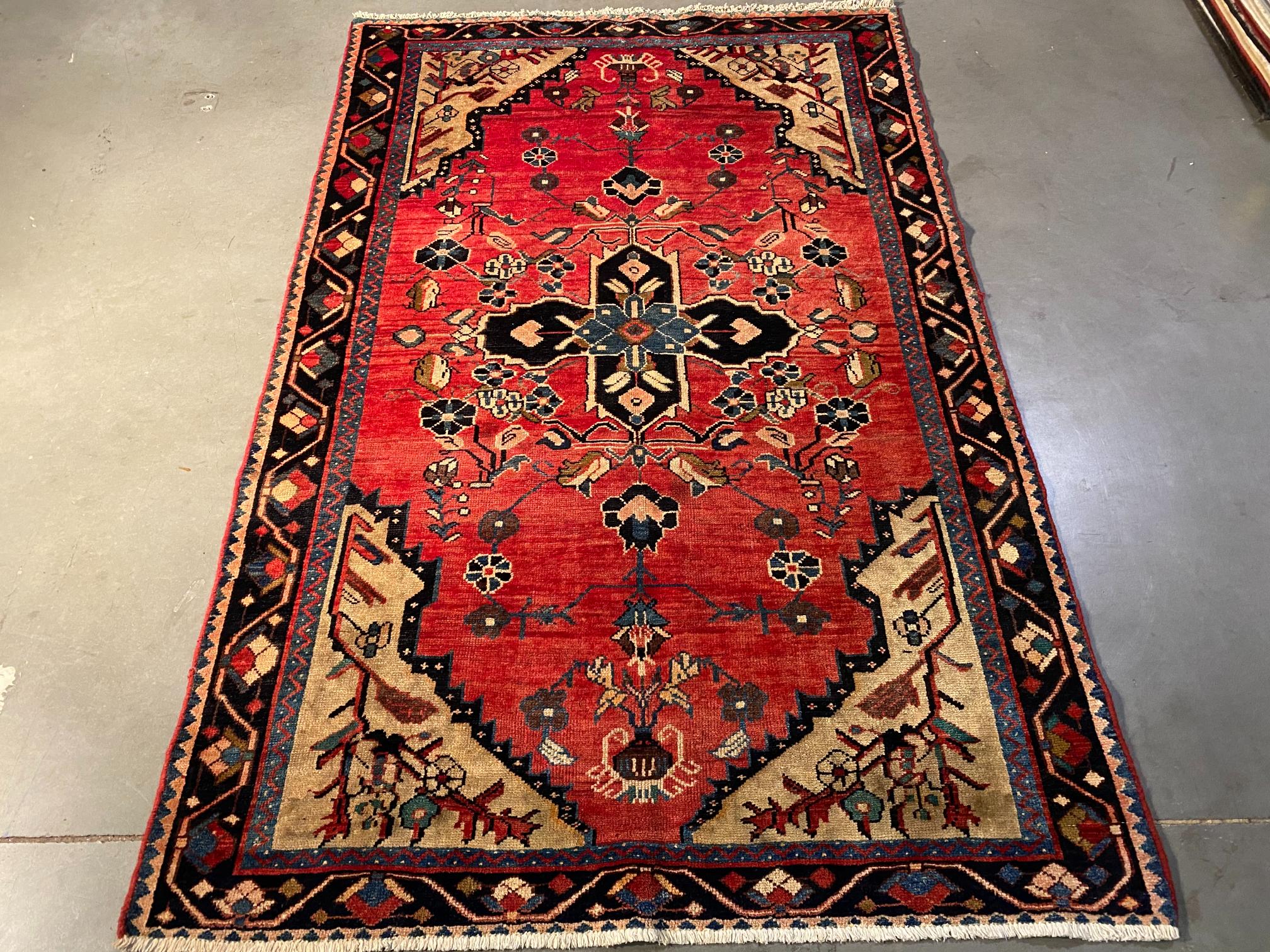Magnificent  Persian Rug  4'.5"x6'.9"