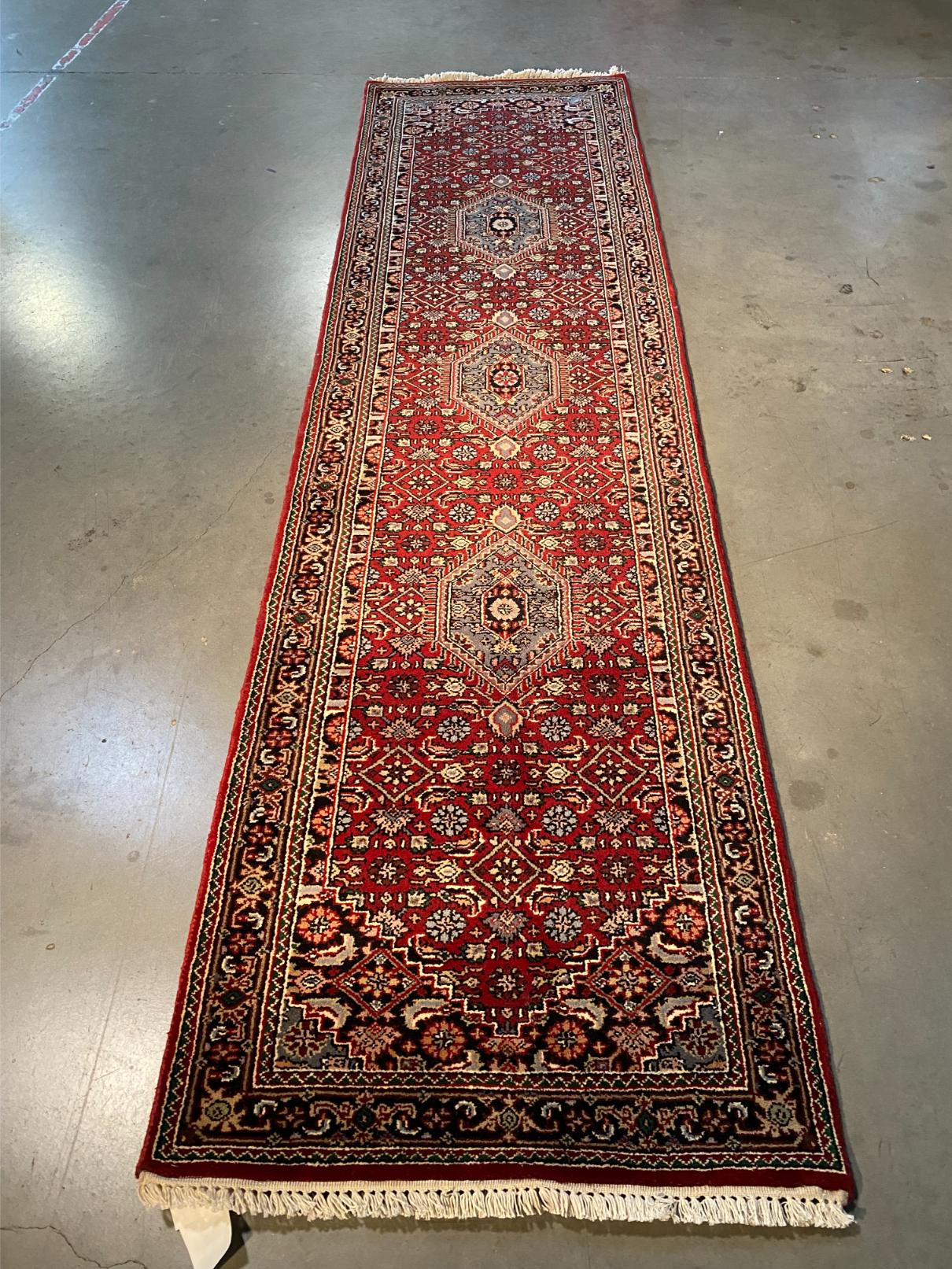 Classic Persian Bidjar Design Runner 2.7x9.9