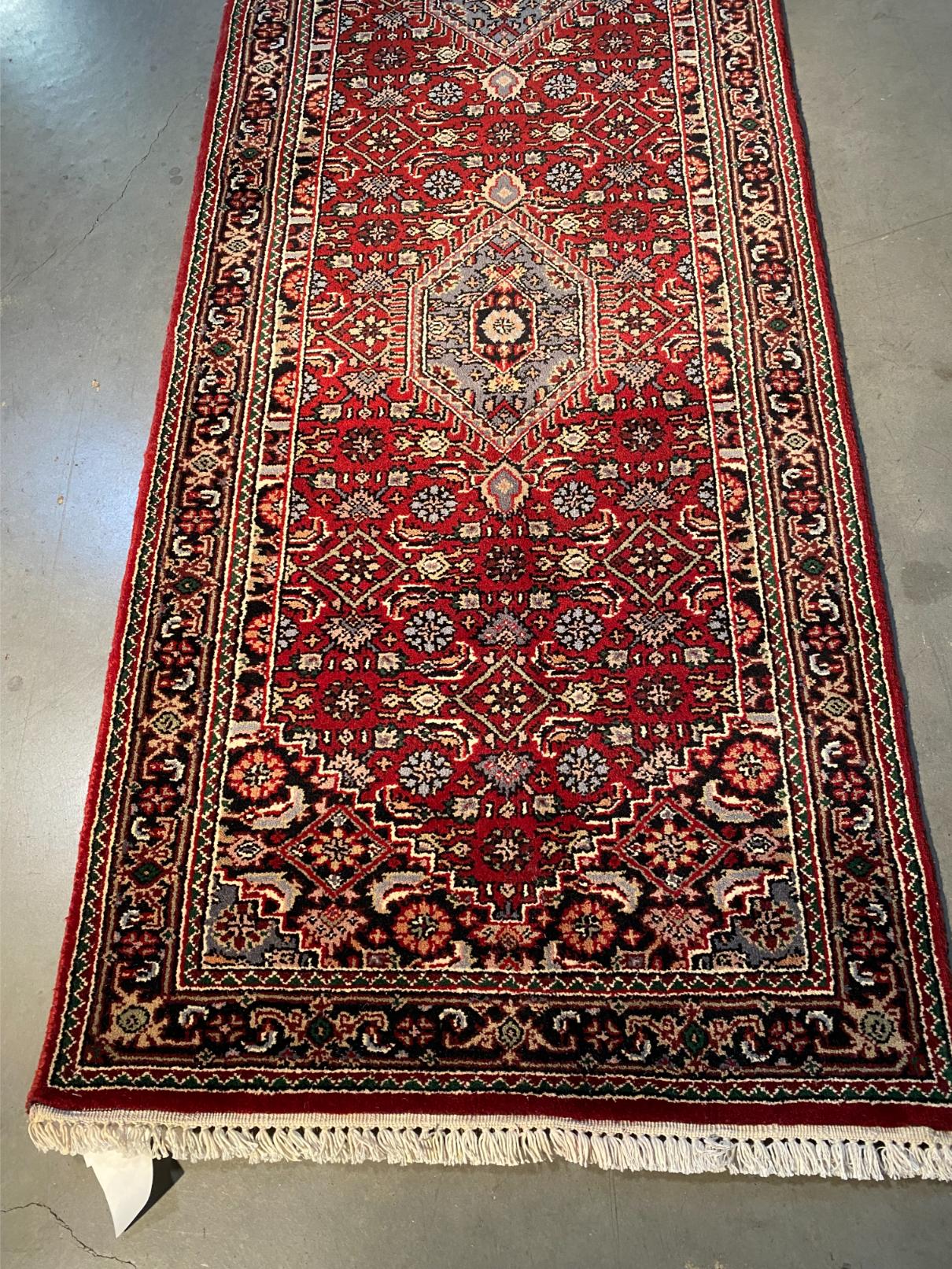 Classic Persian Bidjar Design Runner 2.7x9.9