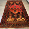 Vintage Persian  Rug 4.2X8.6
