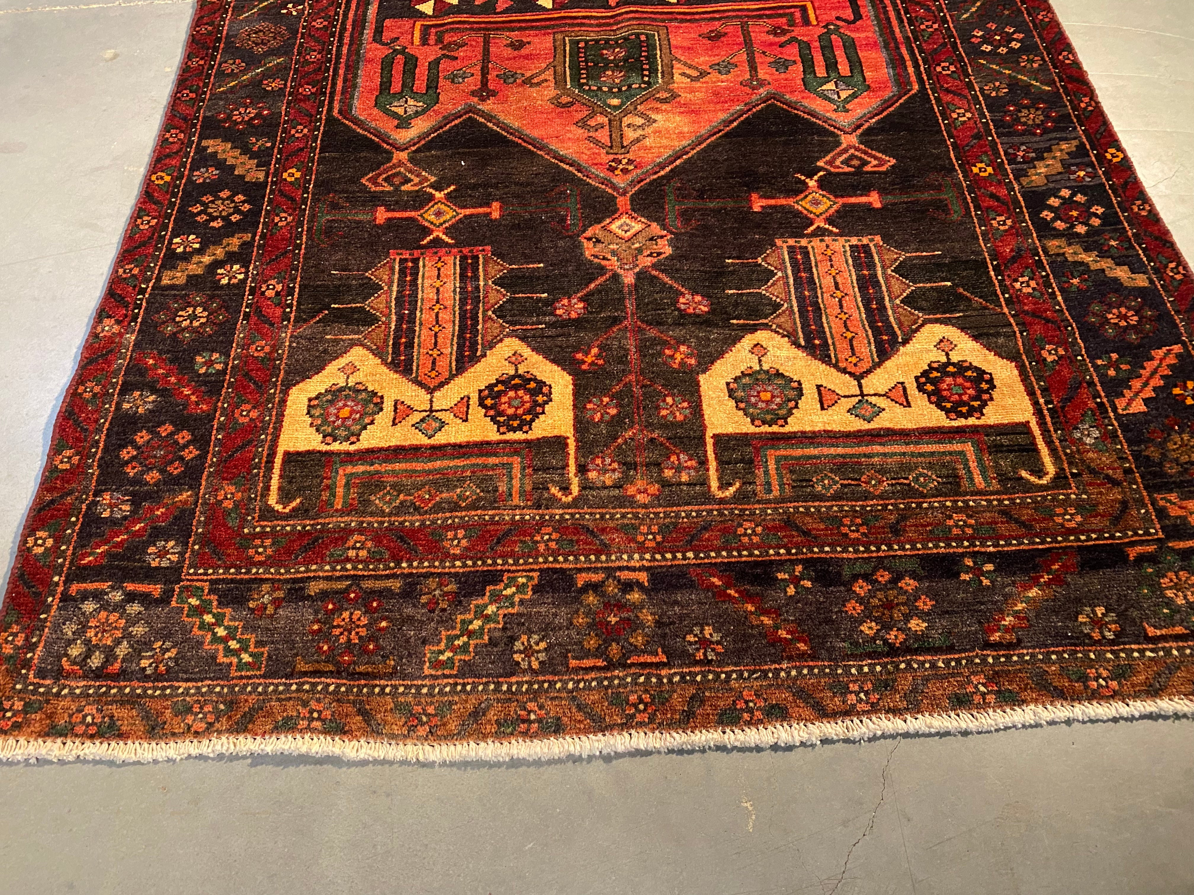 Vintage Persian  Rug 4.2X8.6