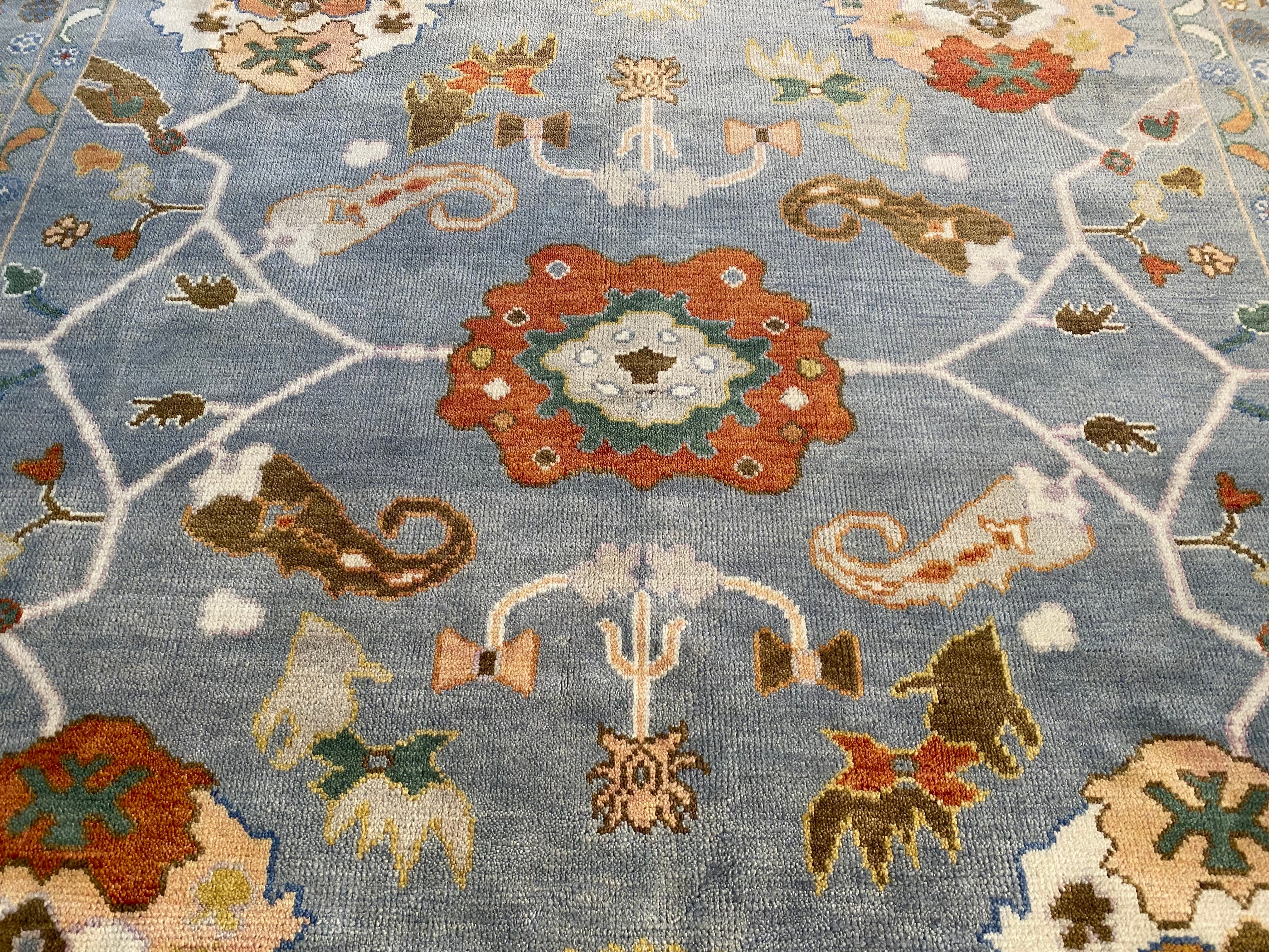 Oushak Design Rug 8X10