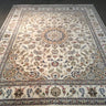 Silk & Wool Kashan Rug 9X12