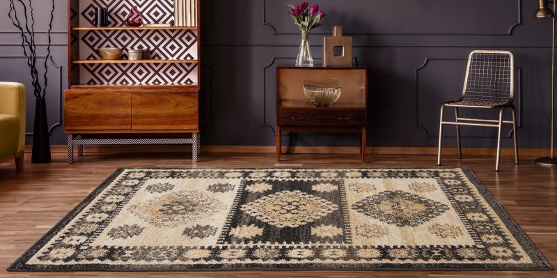 Marrakesh Elegance Rug Walnut Brown