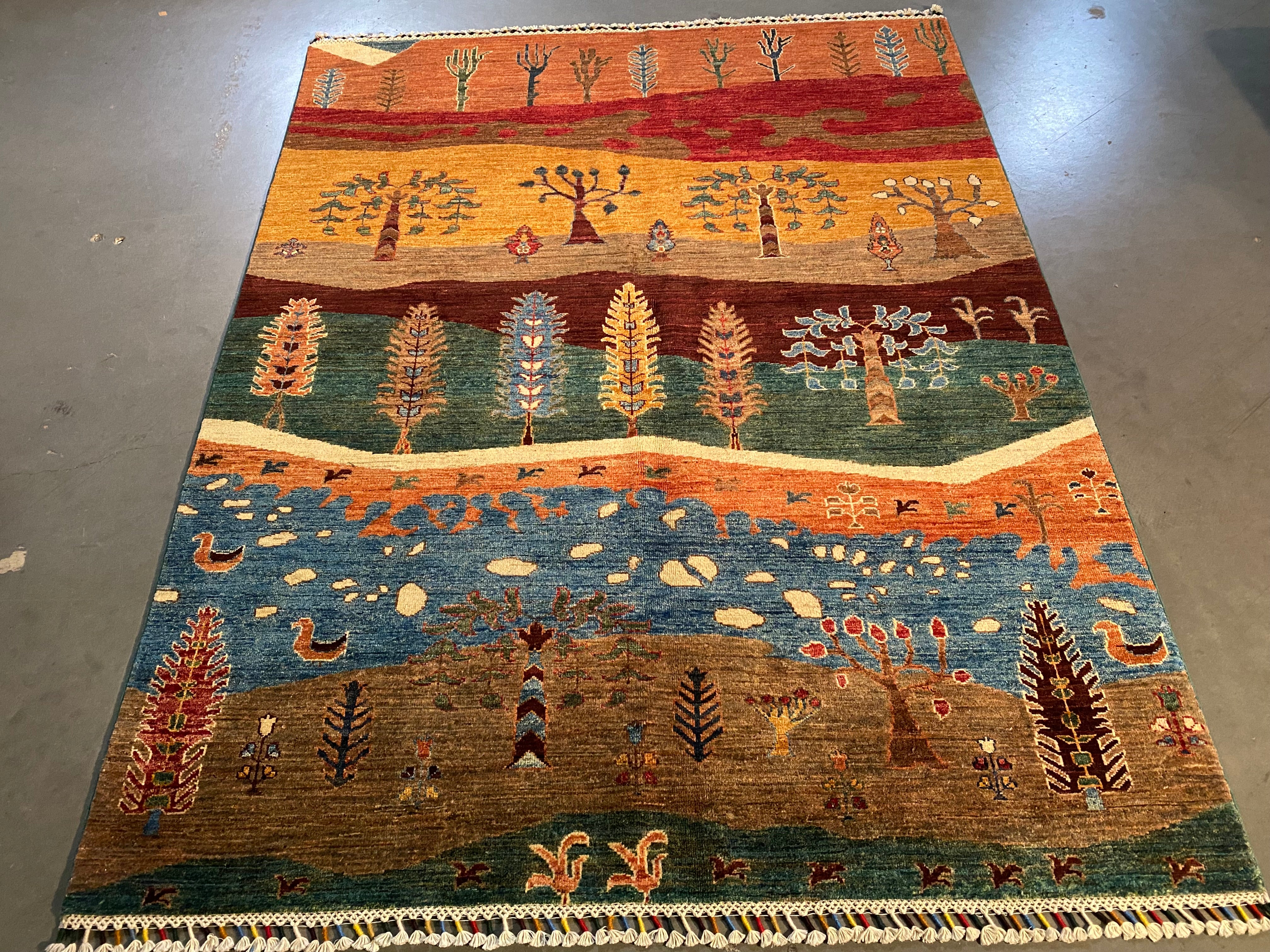 Unique Fine  Rug   5'X6'.4"