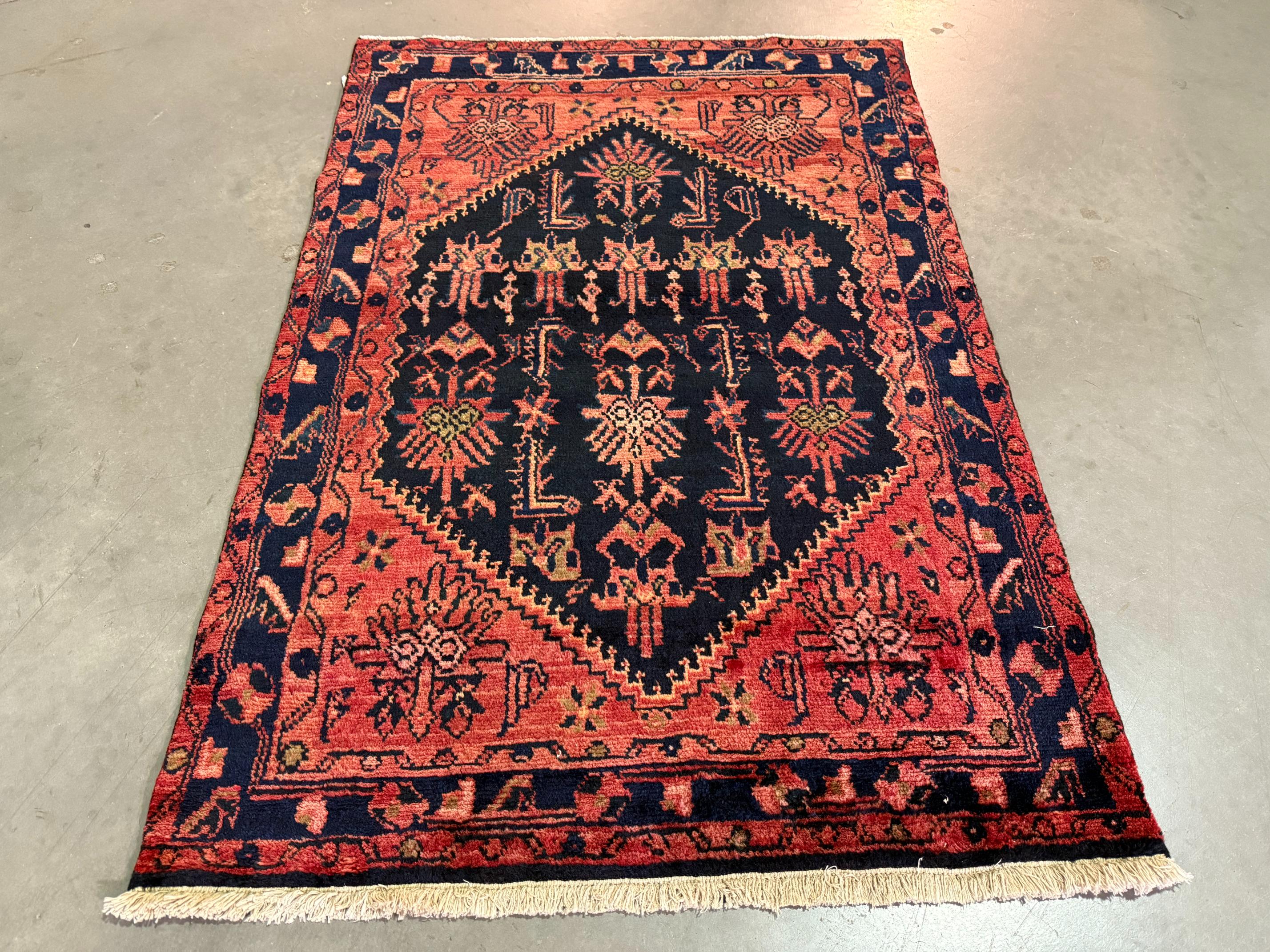 Magnificent Persian Hamedan  3.7x5.2