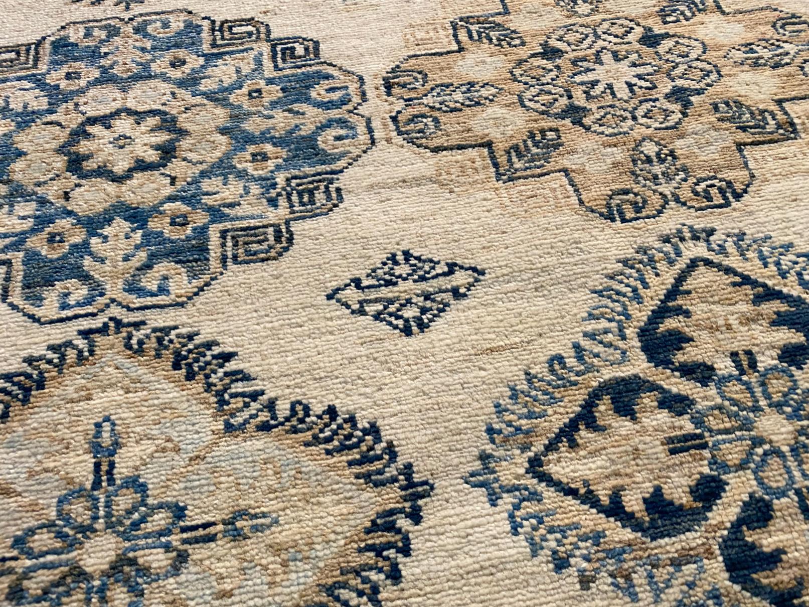 FINE HAND SUPER  KAZAK RUG  5'.2"X6'.8"