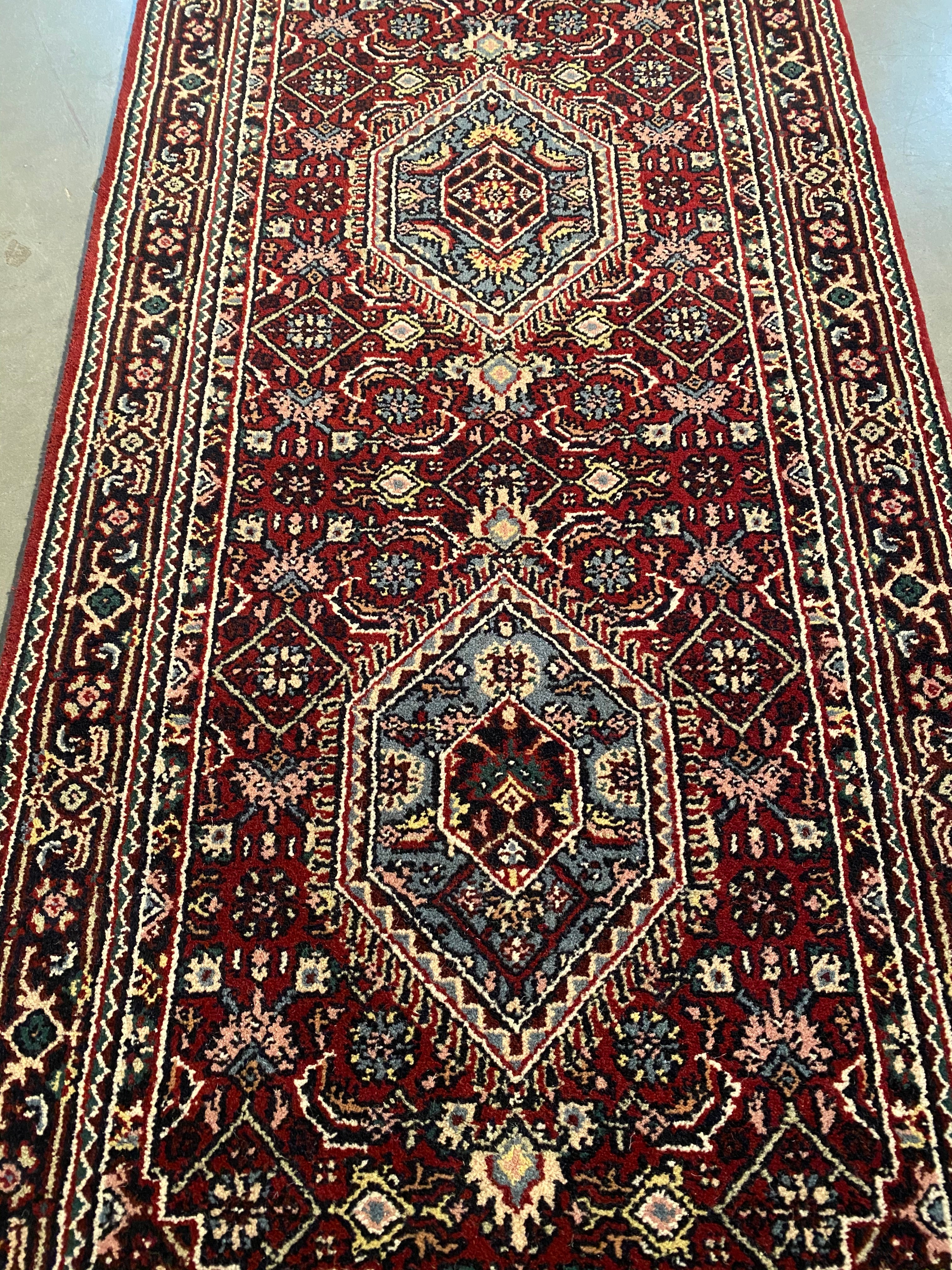 Classic Persian Bidjar Design Runner 2.7X8.2