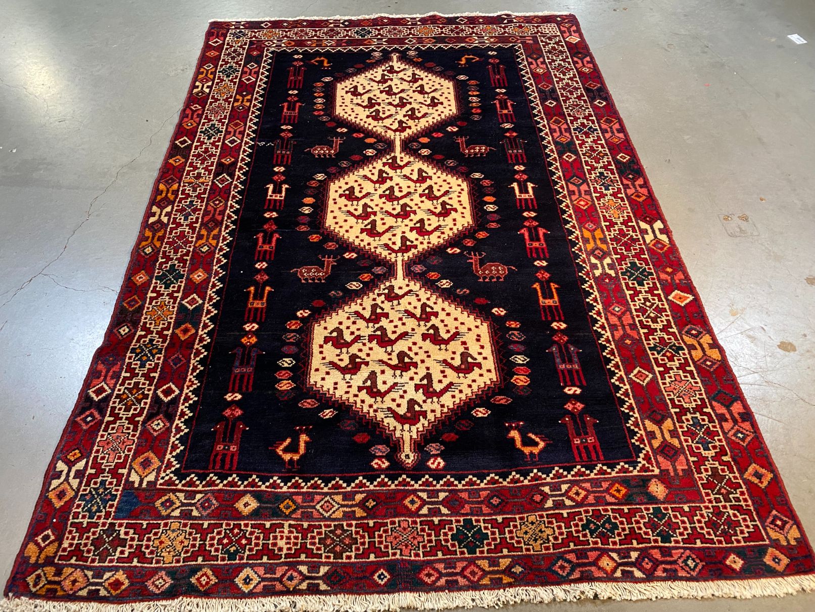 Persian  Rug 4'.3"X6'.3"