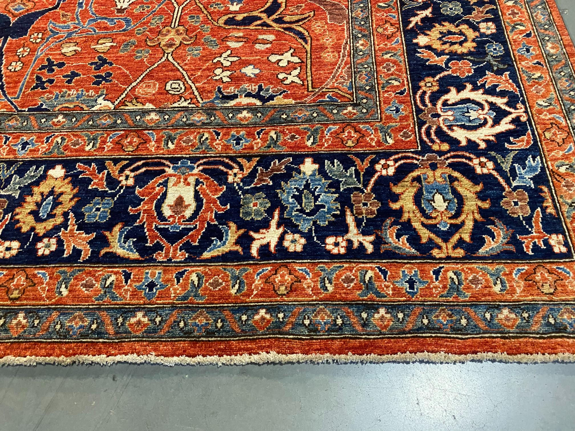 Exquisite  Fine Serapi Design  Rug 9.1x11.9