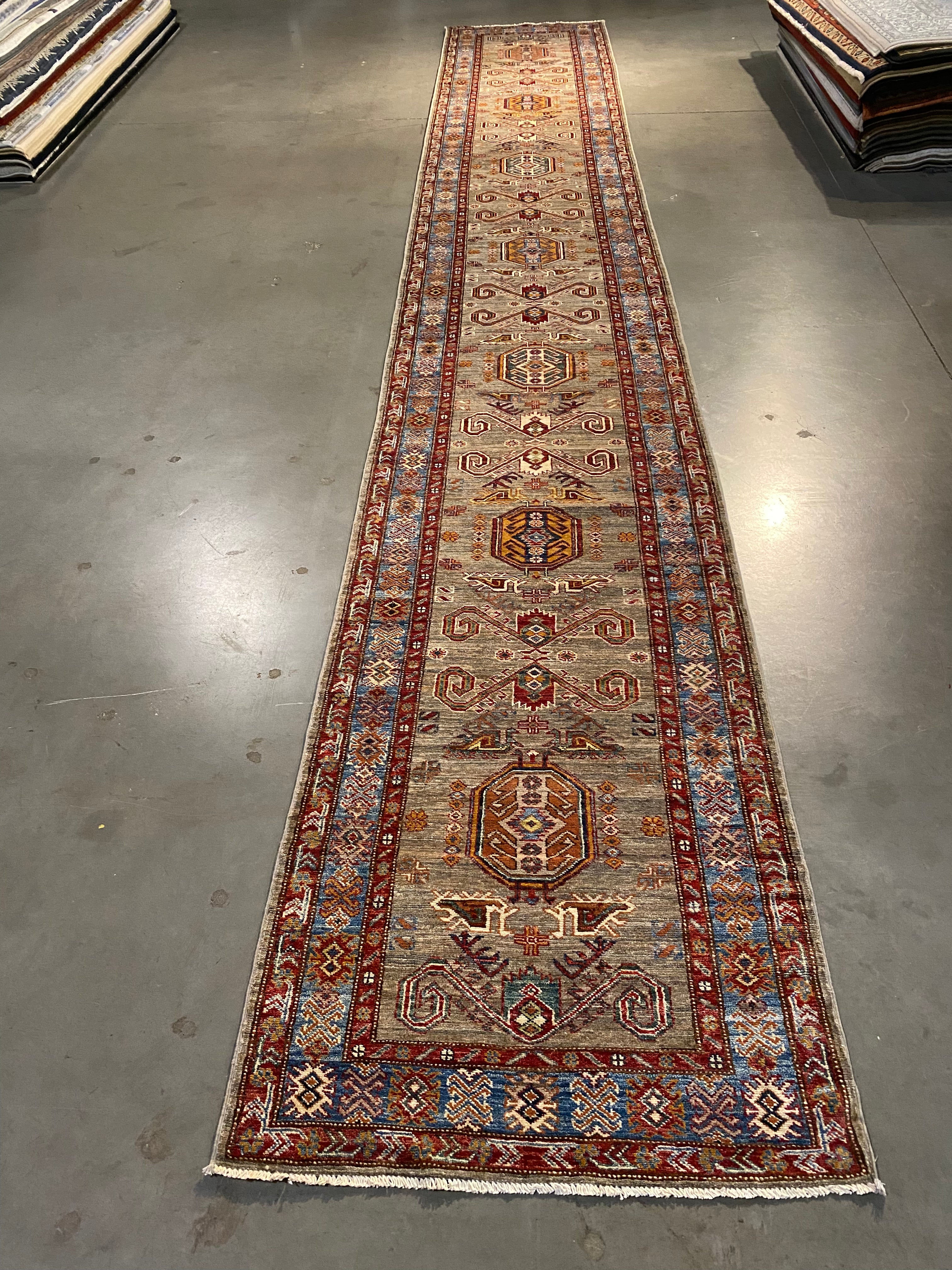 Super Kazak  Runner 3'X19'.3"