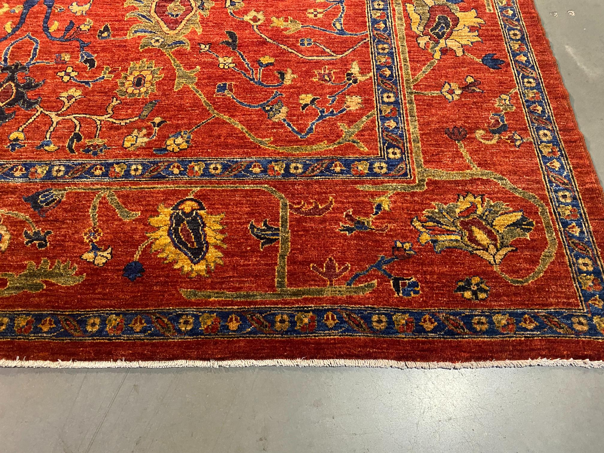 Stunning Fine Mahal Design  Rug 9.4x12