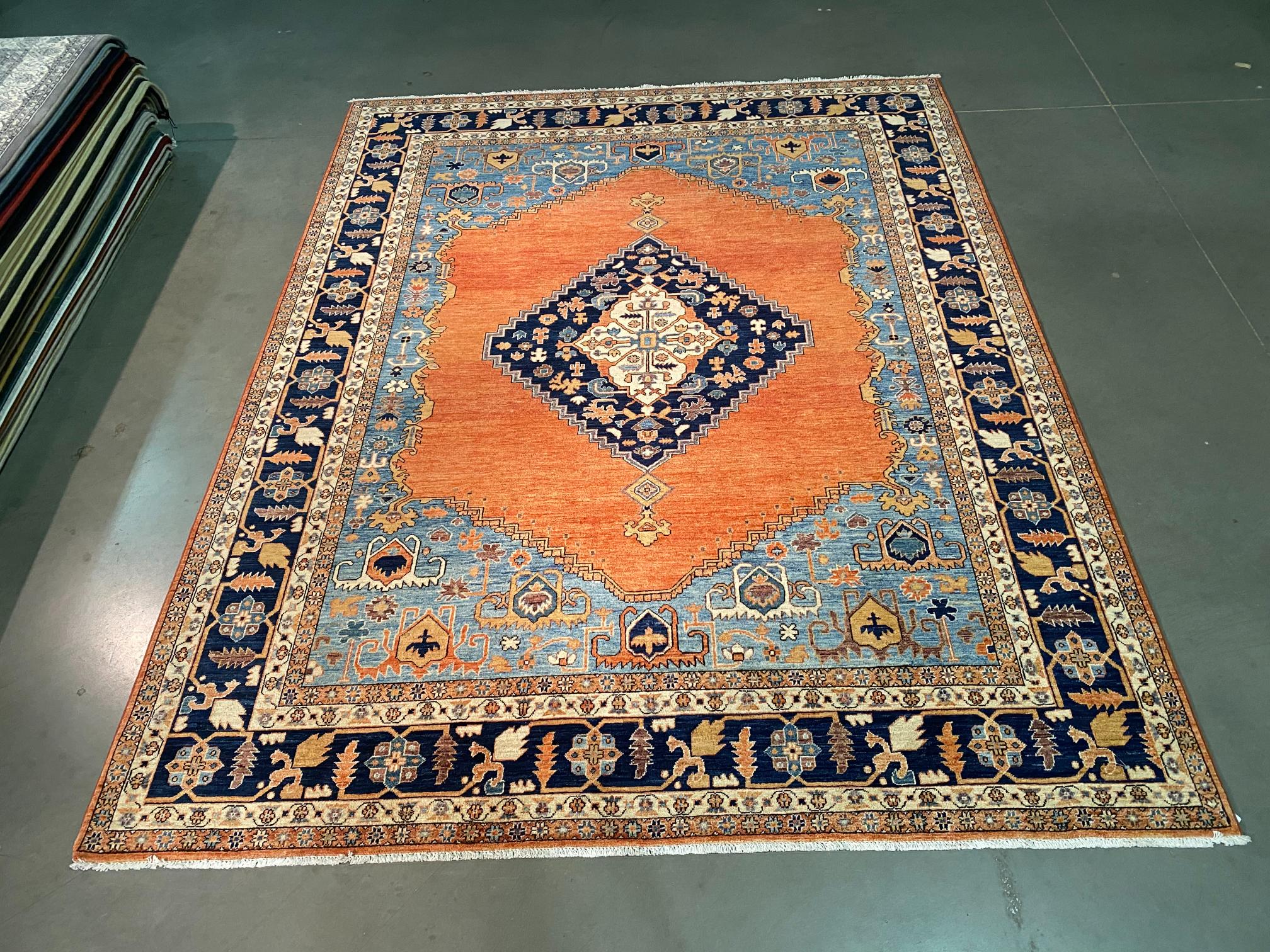 Exquisite  Fine Serapi Design  Rug 8.2x10.6