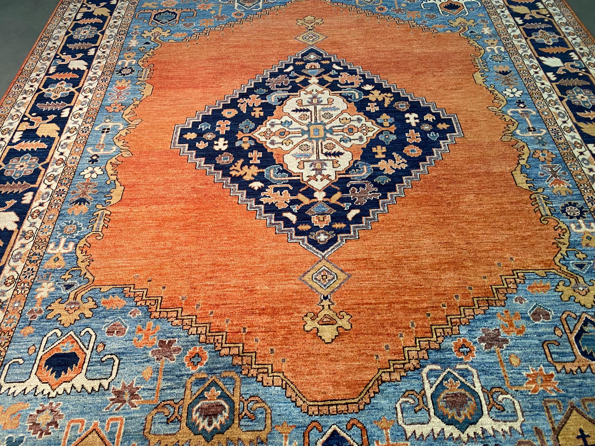 Exquisite  Fine Serapi Design  Rug 8.2x10.6