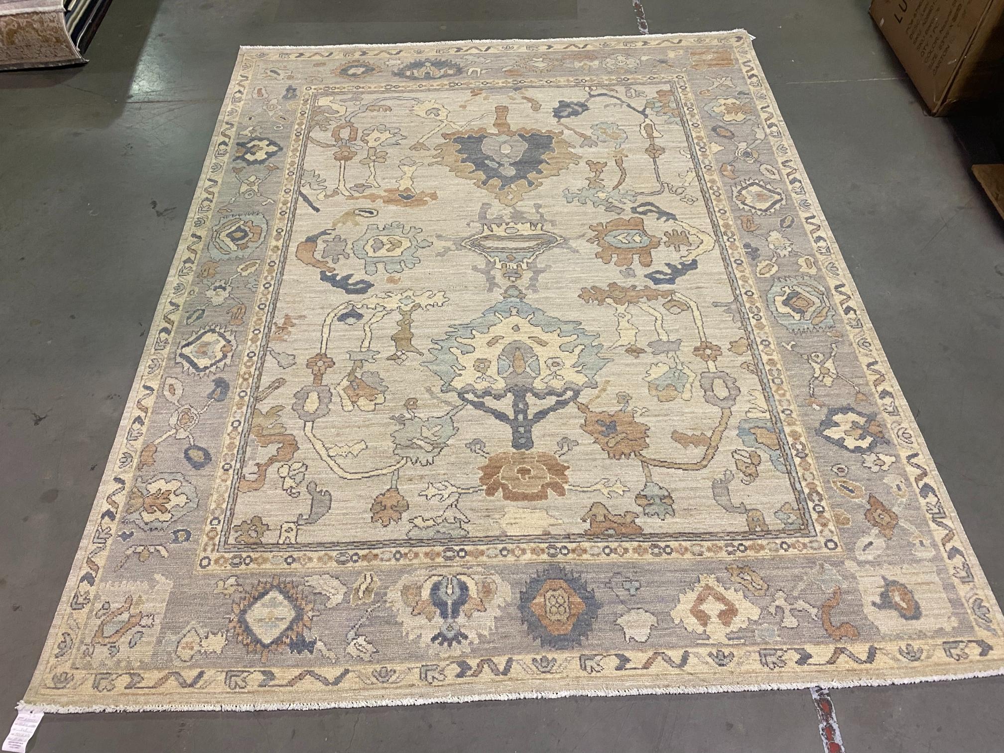 Fabulous  Oushak Rug 8'x9'.8"