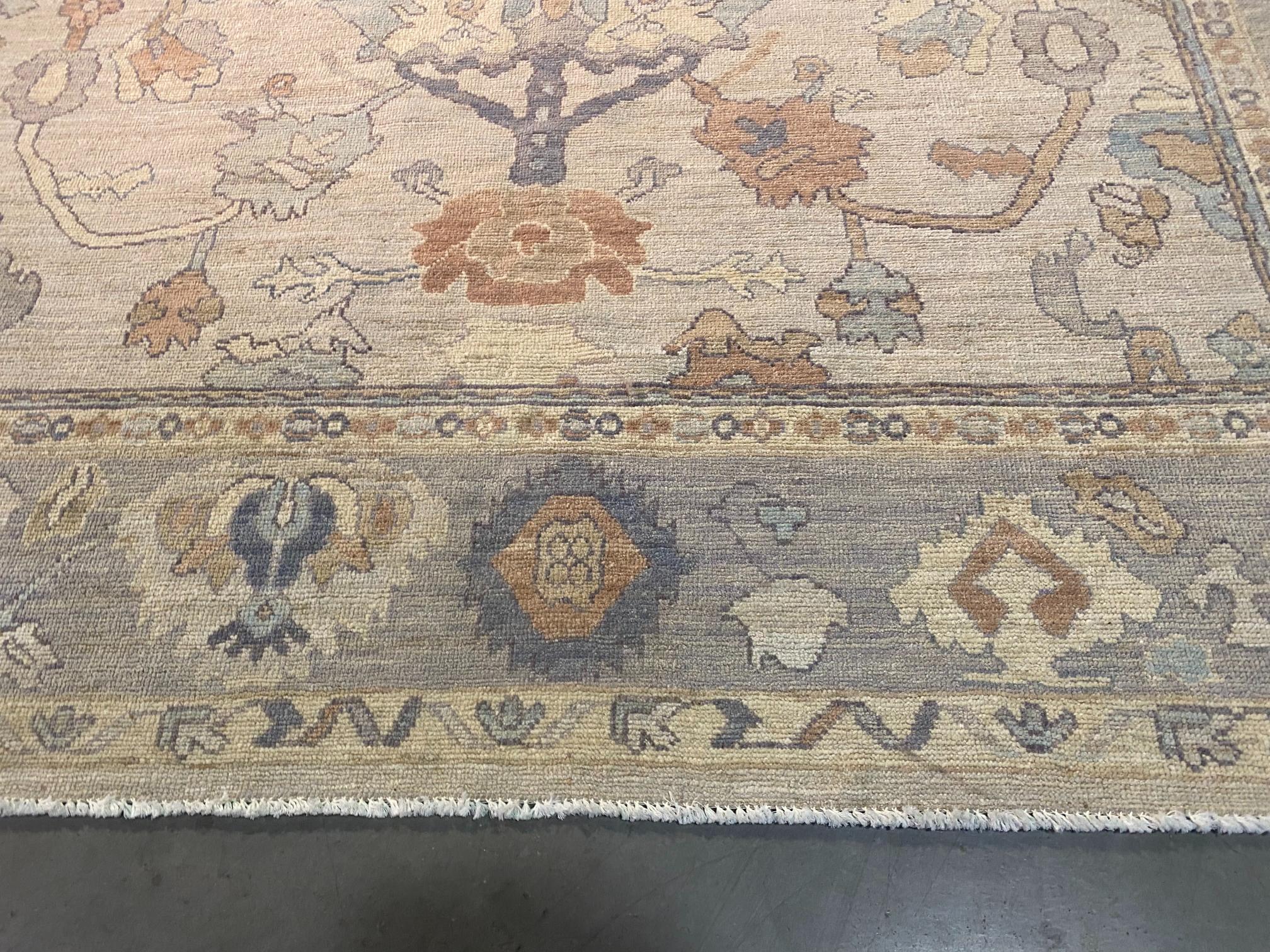 Fabulous  Oushak Rug 8'x9'.8"
