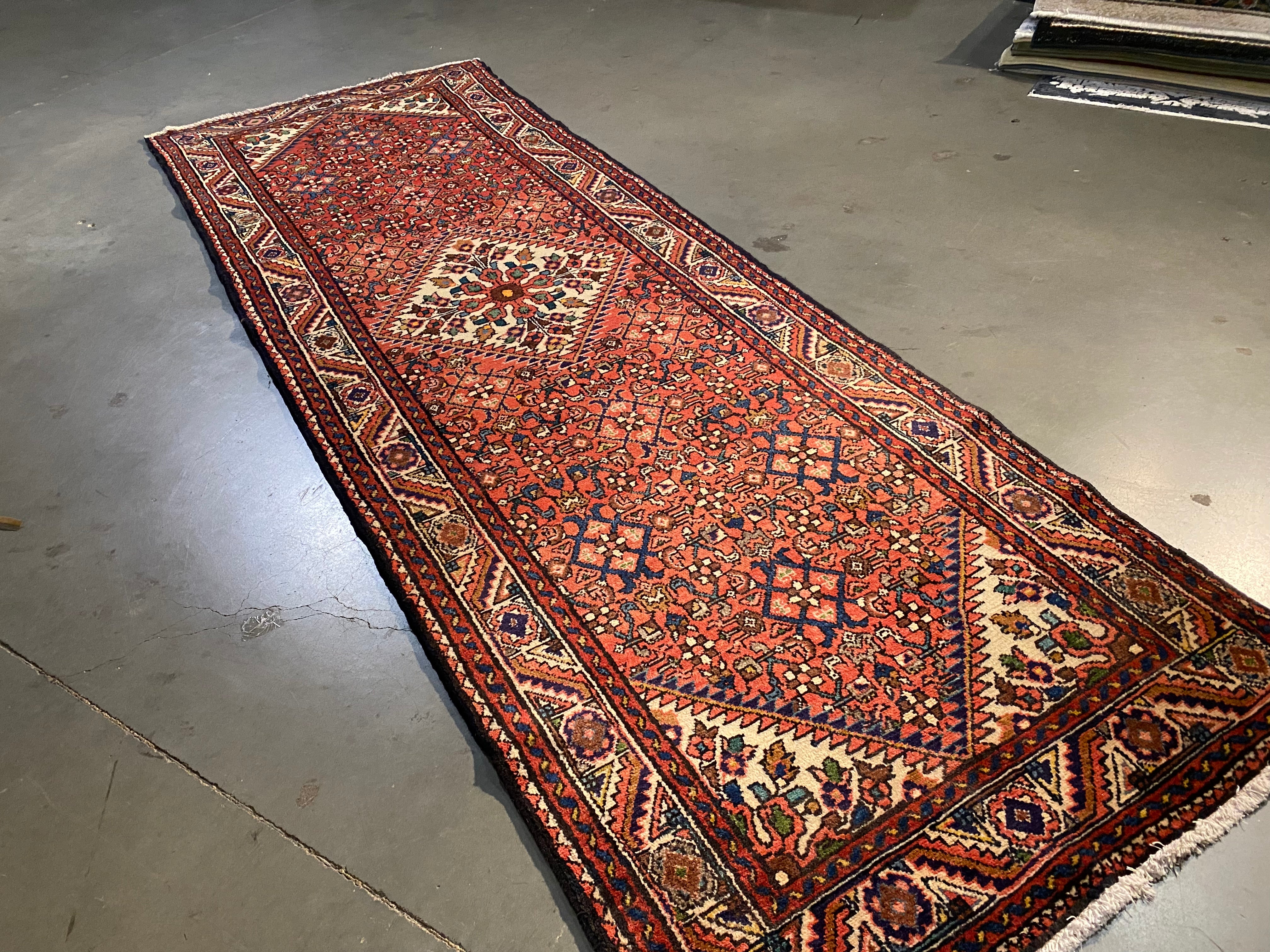 Persian Hamedan Runner 3.5X10.1