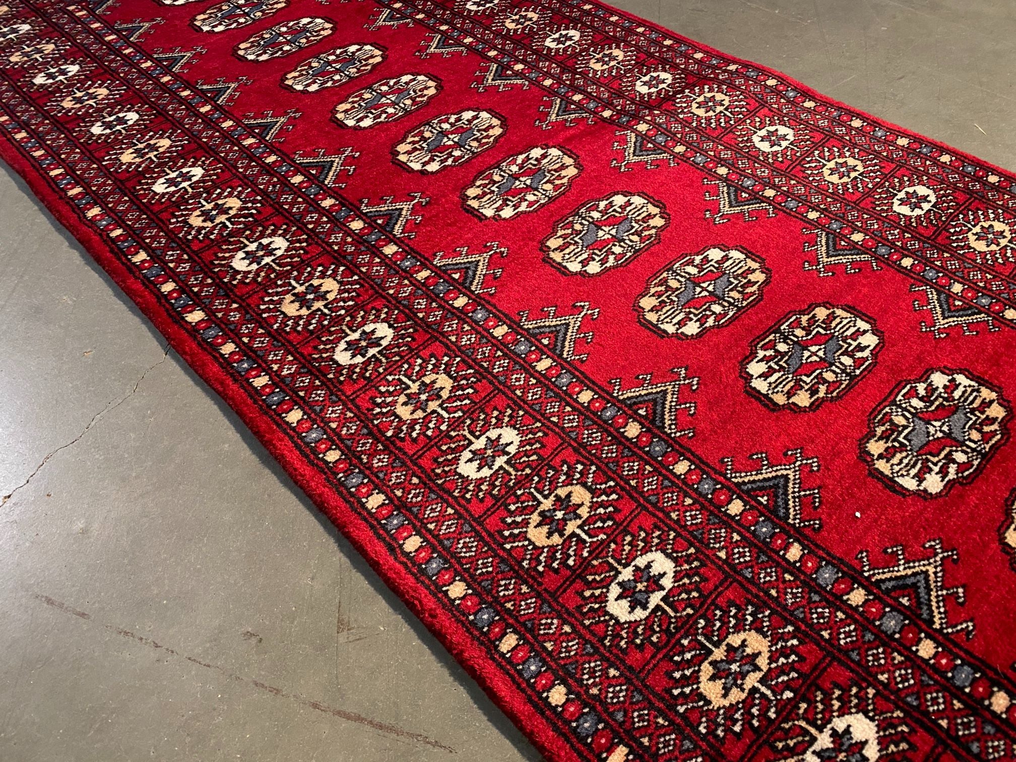 Authentic Bokhars Runner  2'.7" X 11'