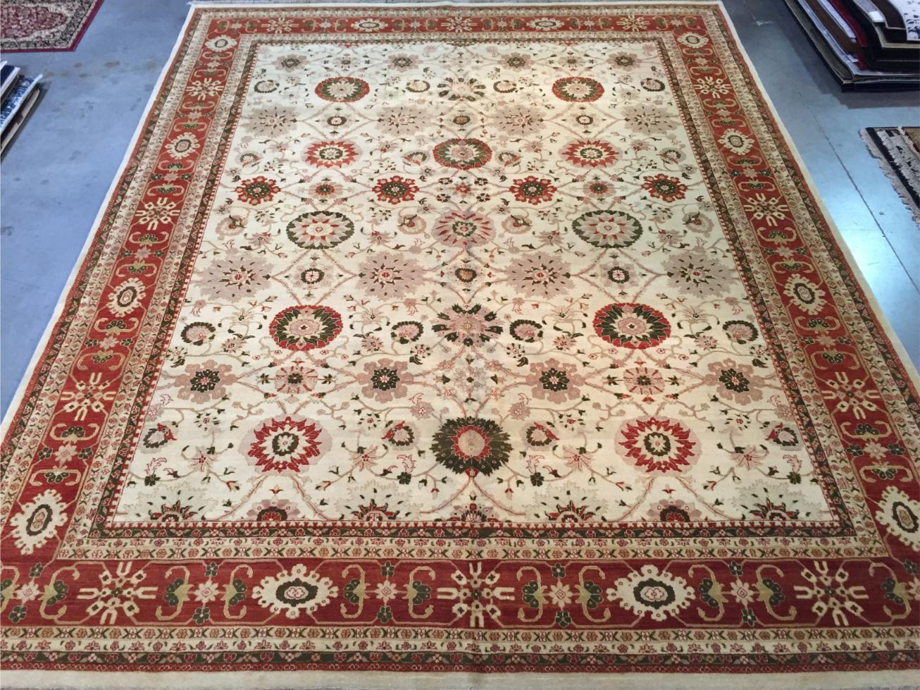 Stunning Oversize Zighler Rug 12x15