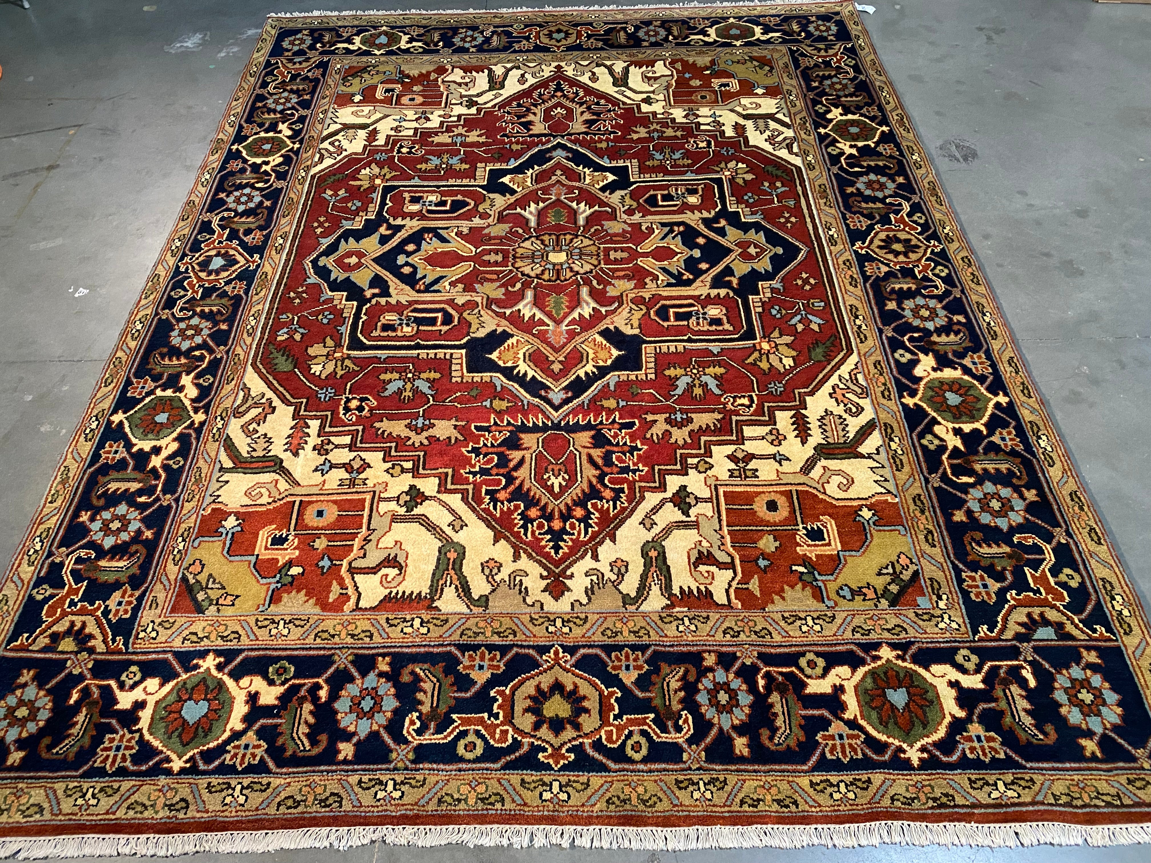 Serapi Design Rug 9X12