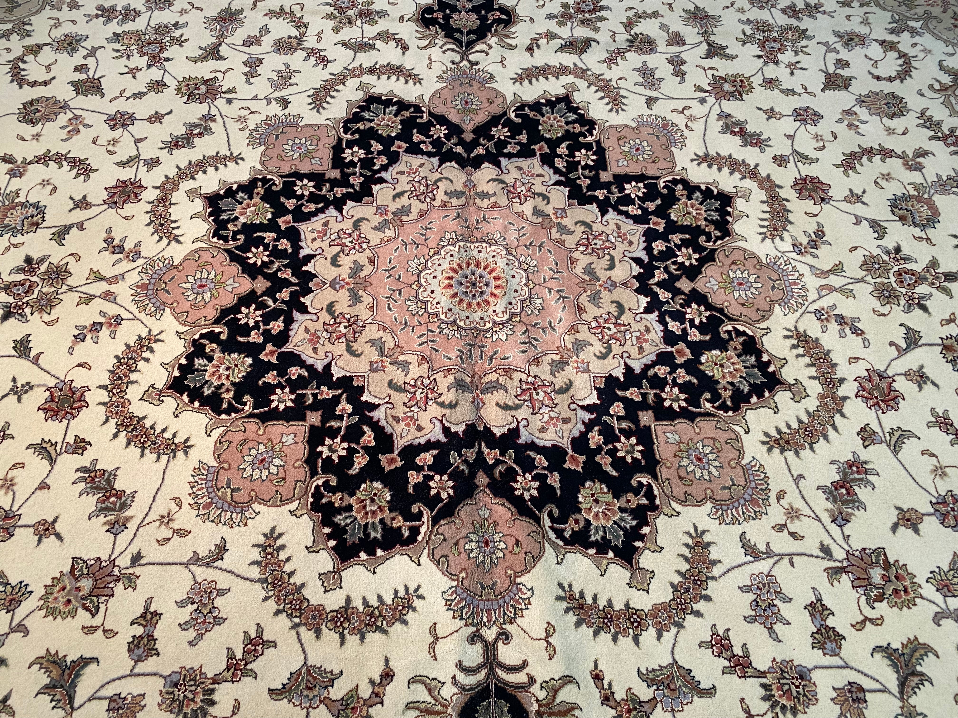 Silk & Wool Rug 12X15