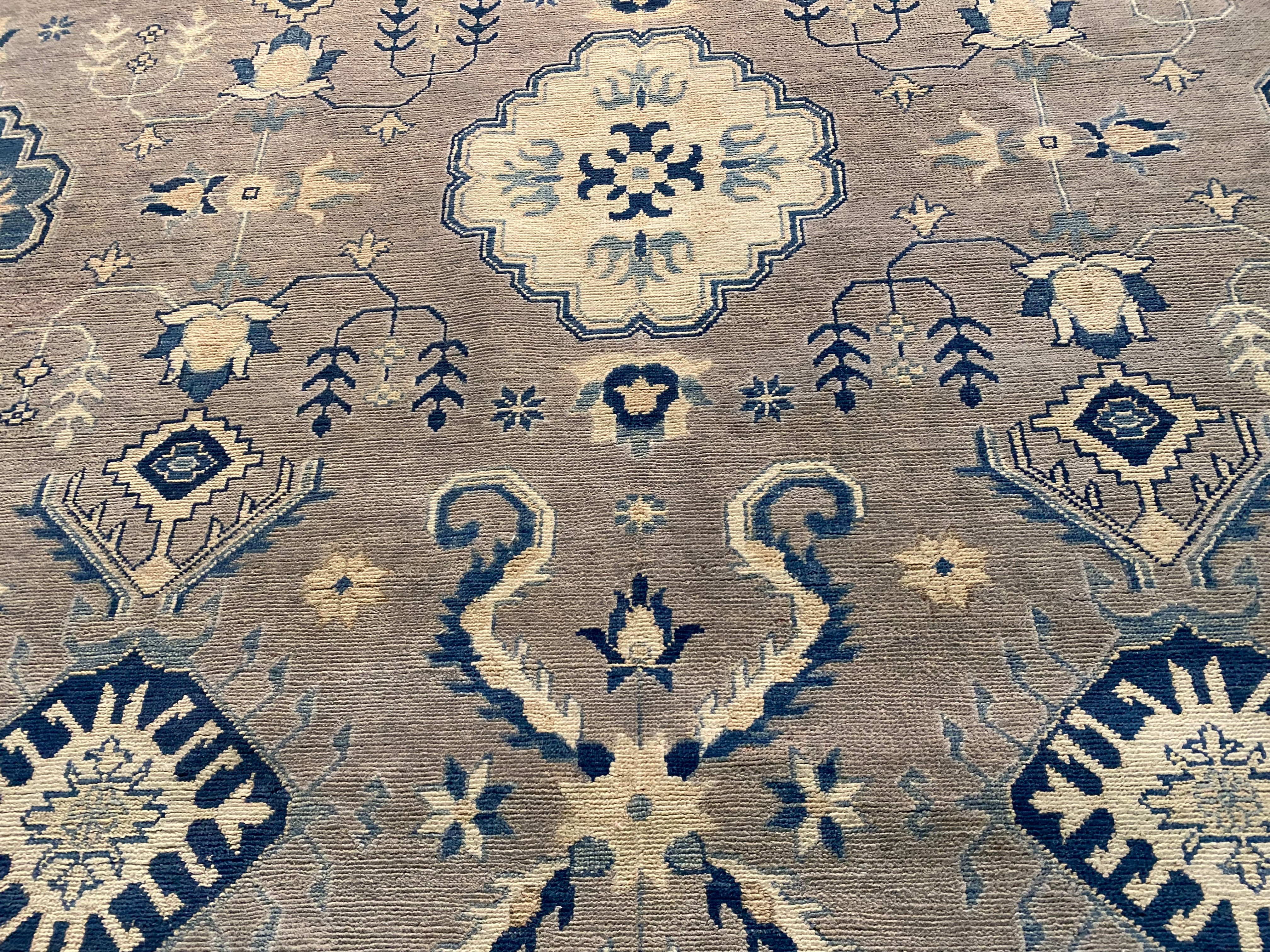 Fine Super Kazak Rug 9'X12'