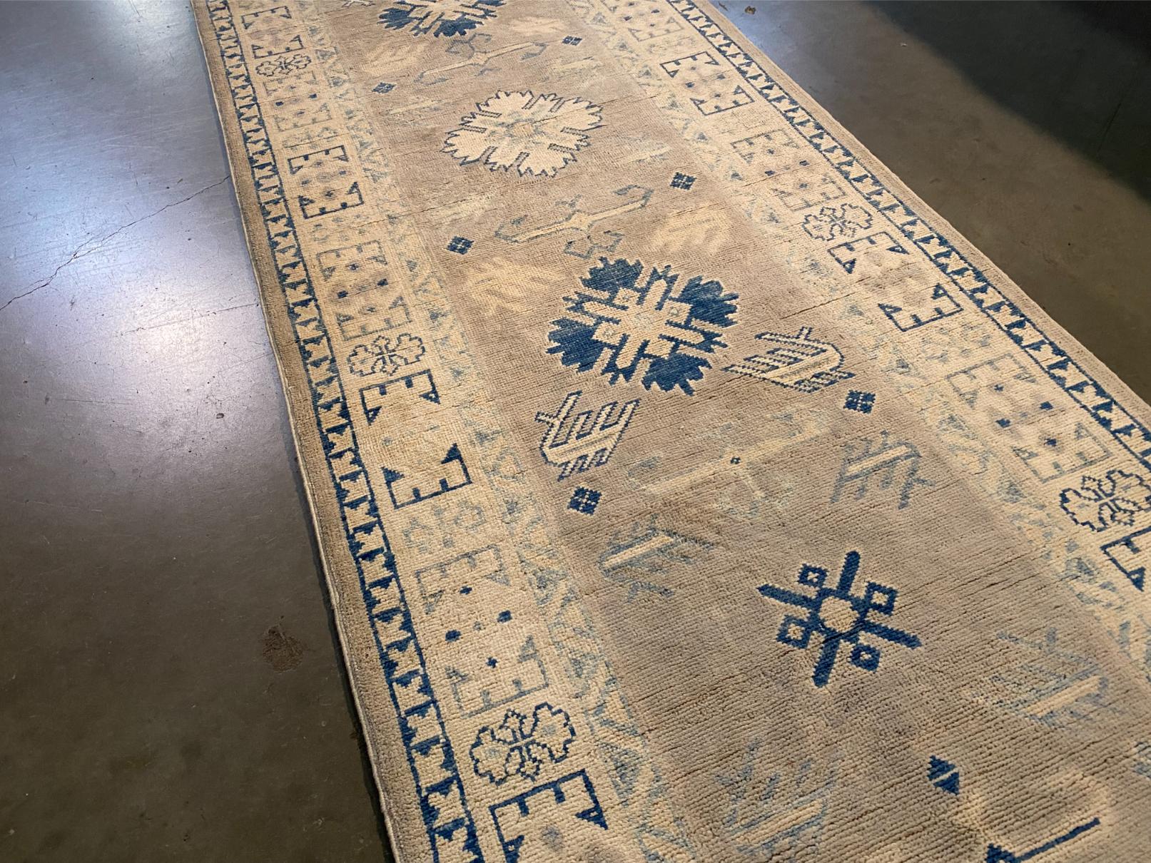 FINE SUPER KAZAK RUNNER 2'.8"x9'.9"