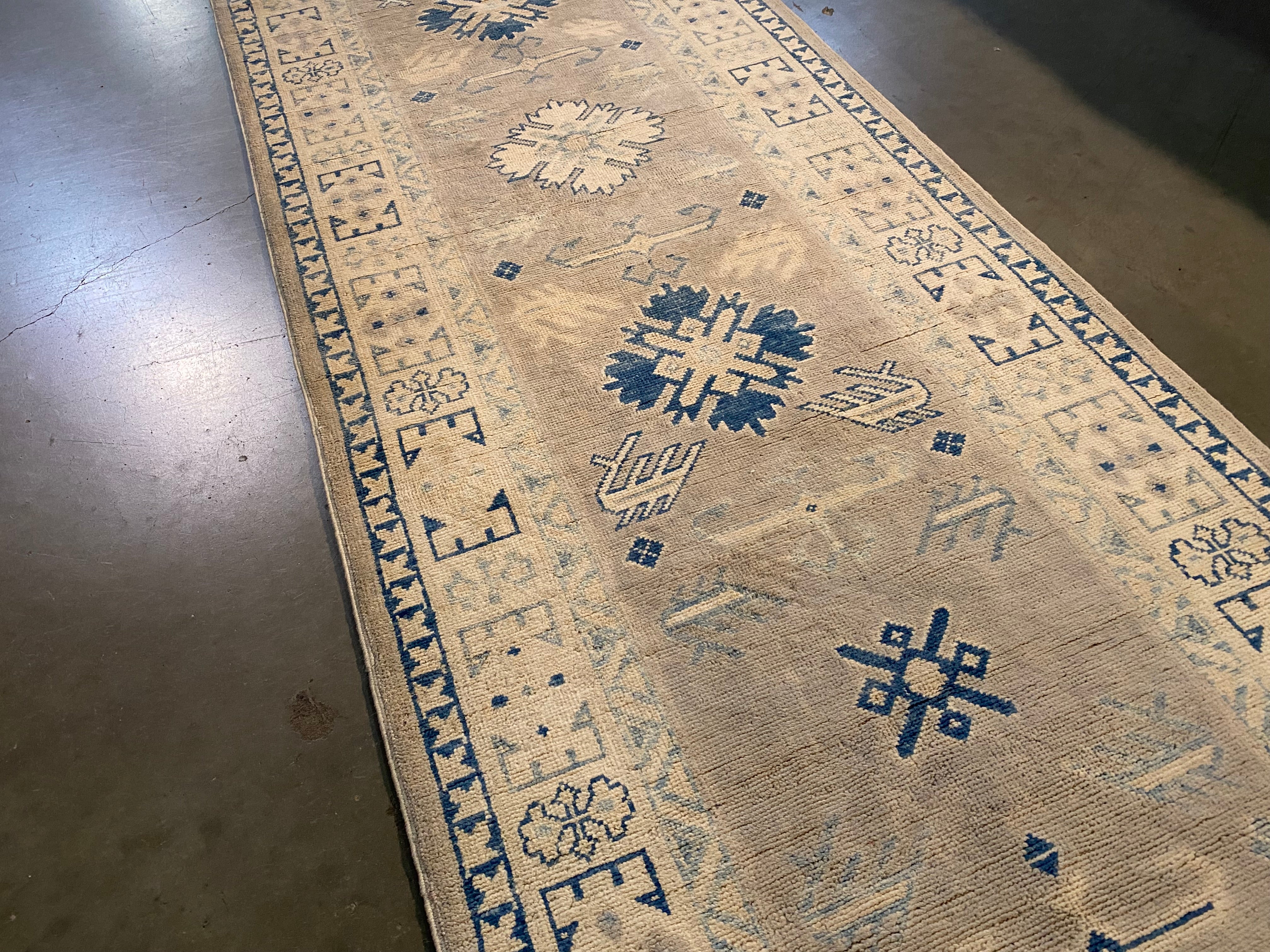 Fine Super Kazak Runner 2'.8"X9'.9"