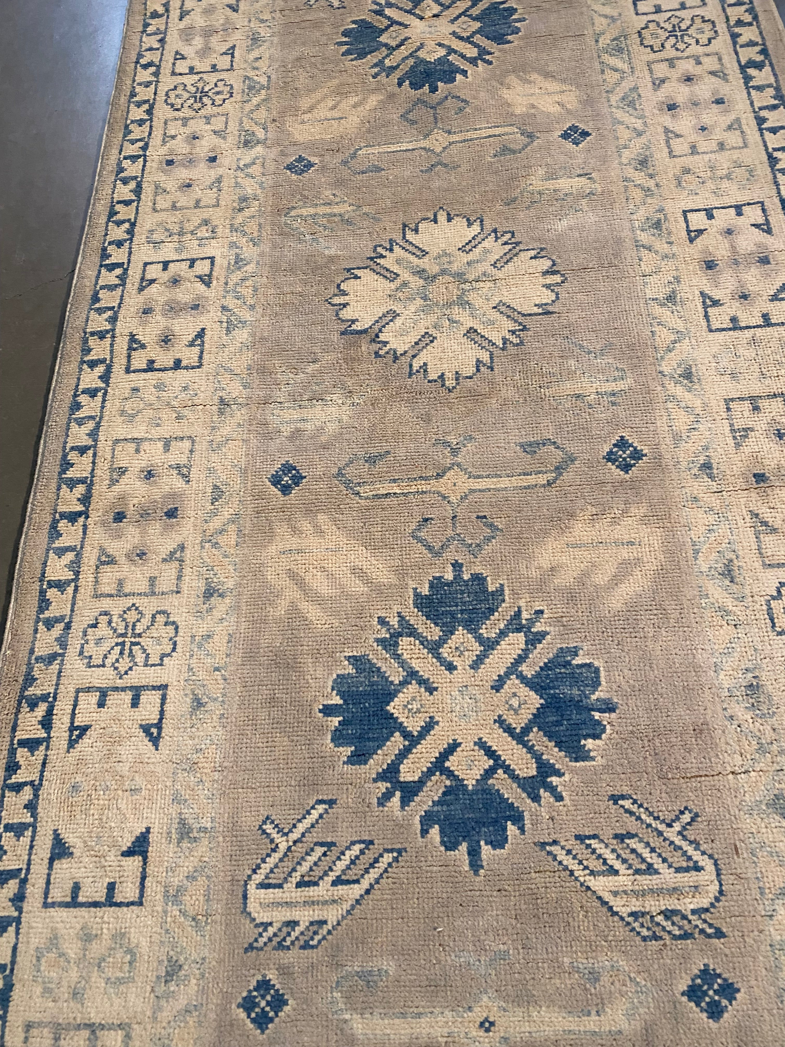 Fine Super Kazak Runner 2'.8"X9'.9"