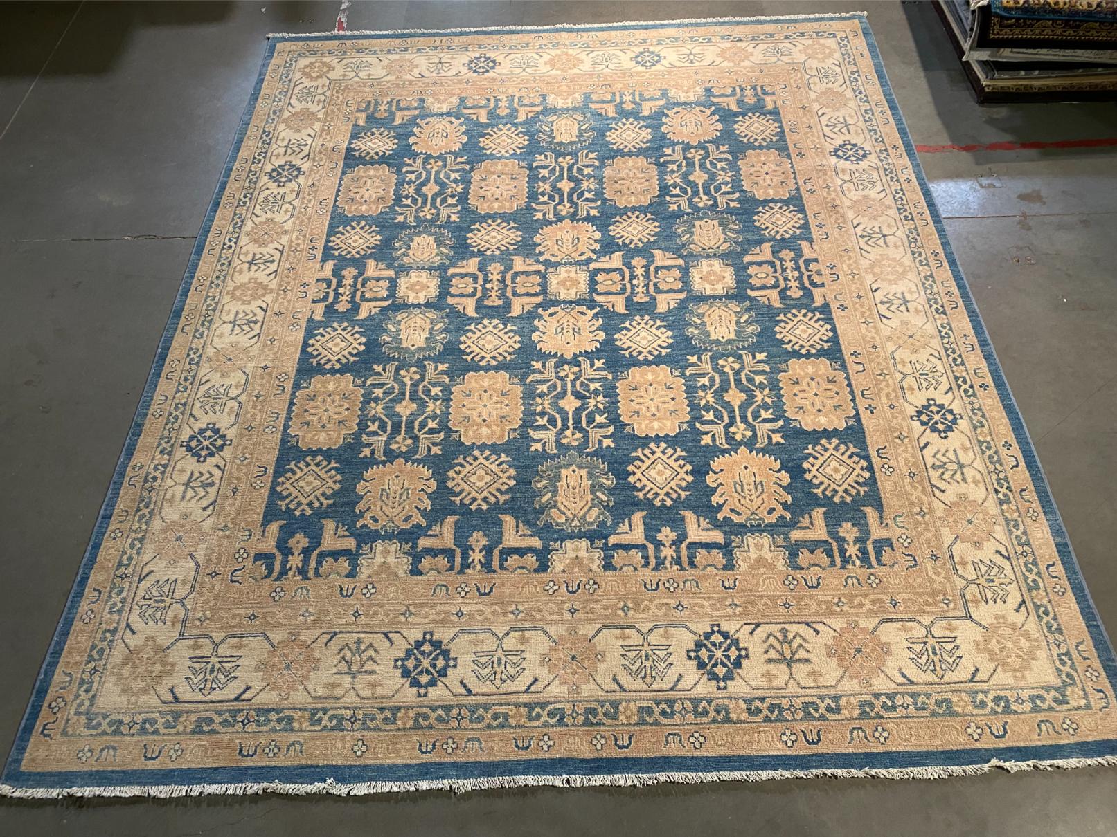 EXQUISITE SUPER KAZAK RUG 8' x9'.5"