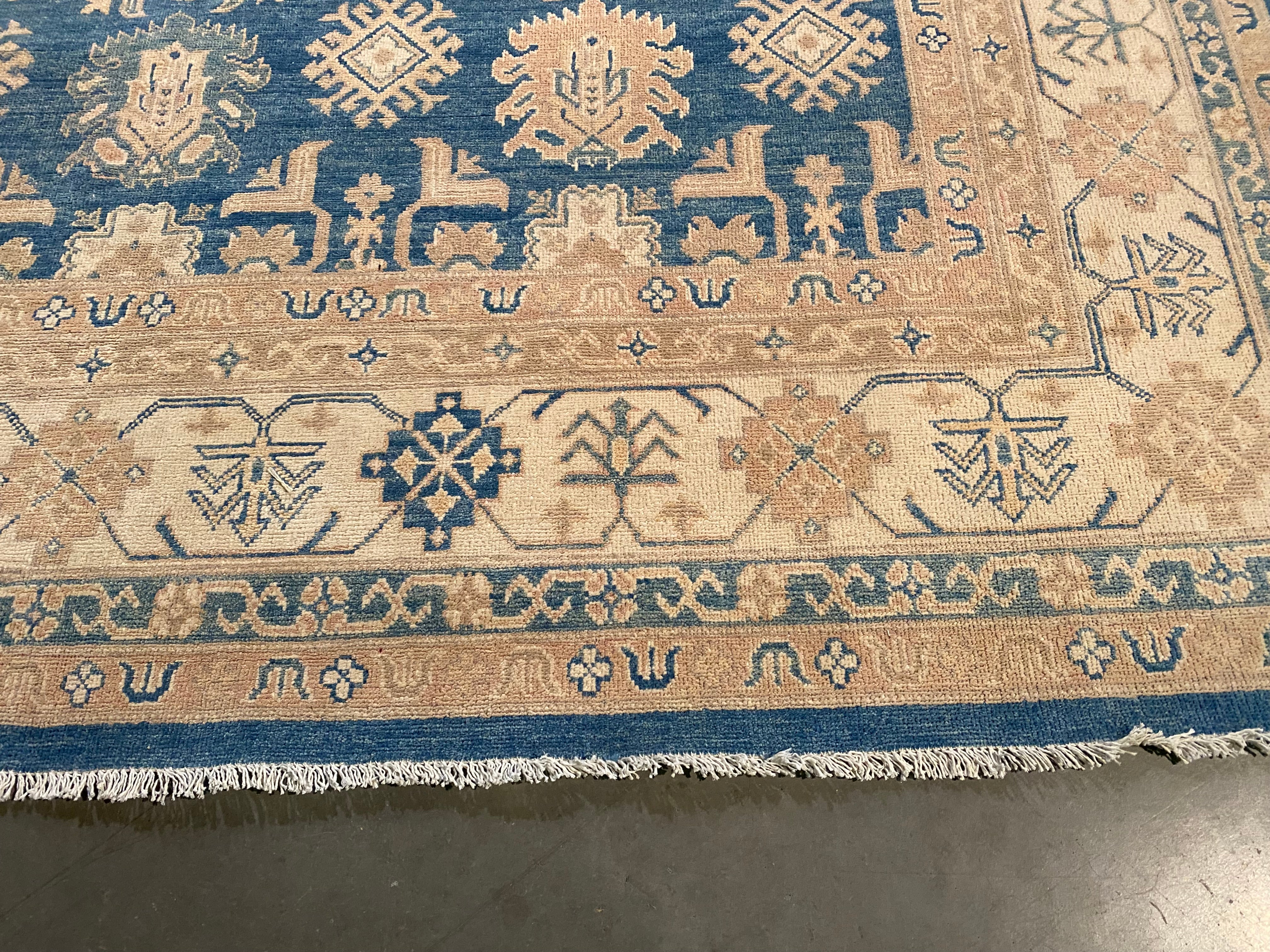 Exquisite Super Kazak Rug 8' X9'.5"